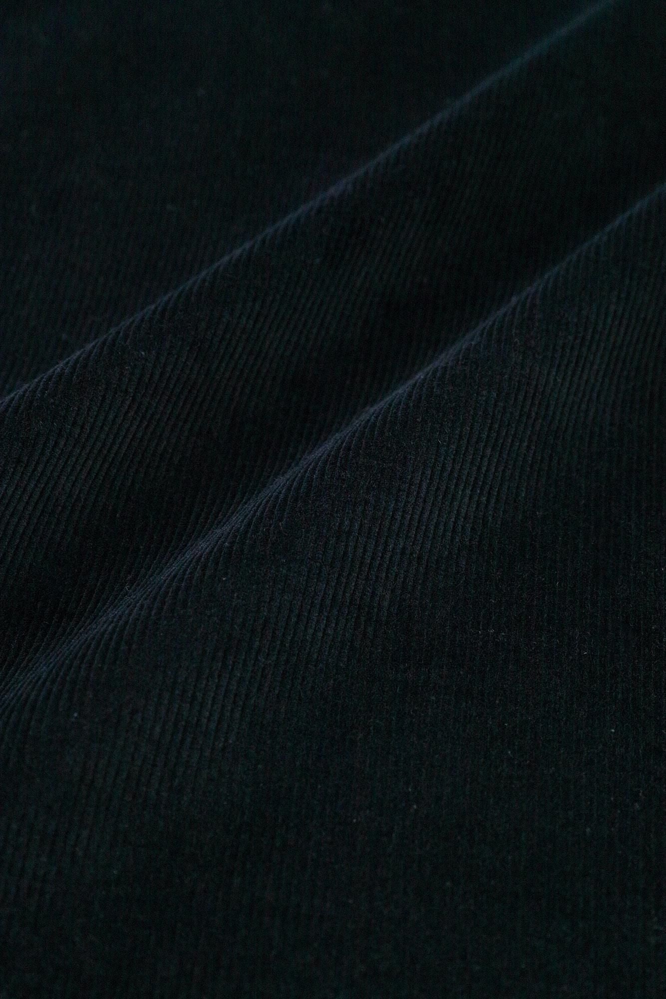 彈性燈芯絨BIKE 連身裙/深藍