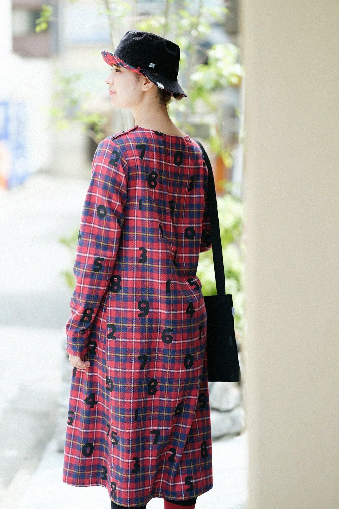 Nel DobbyCheck BIKE One-piece Dress/SO-SU-U