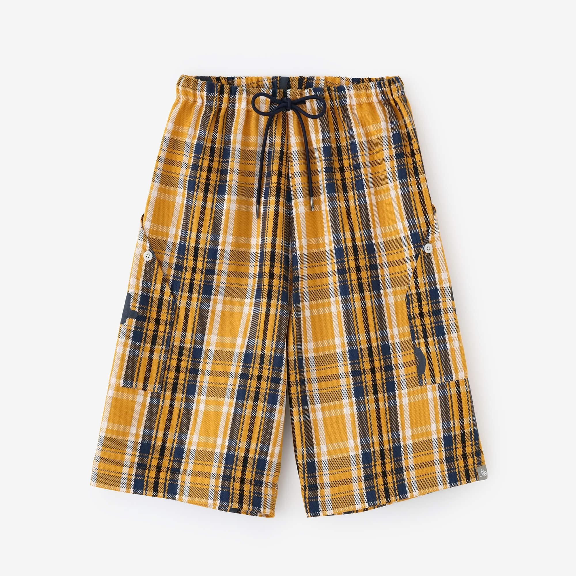 Heavy TwillCheck BIKE Shorts/deErotic×SO-SU-U