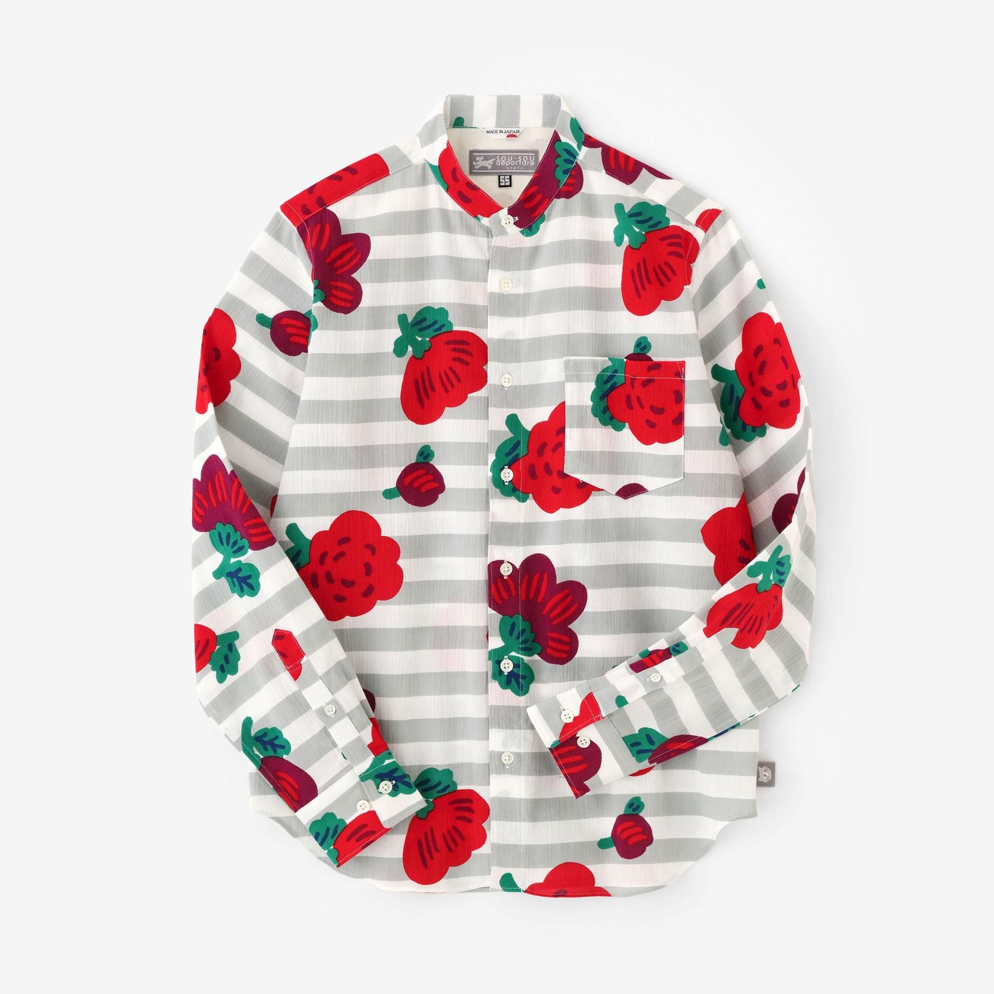 타카시마치지미 20/20 스탠드칼라 셔츠/소꿉친구