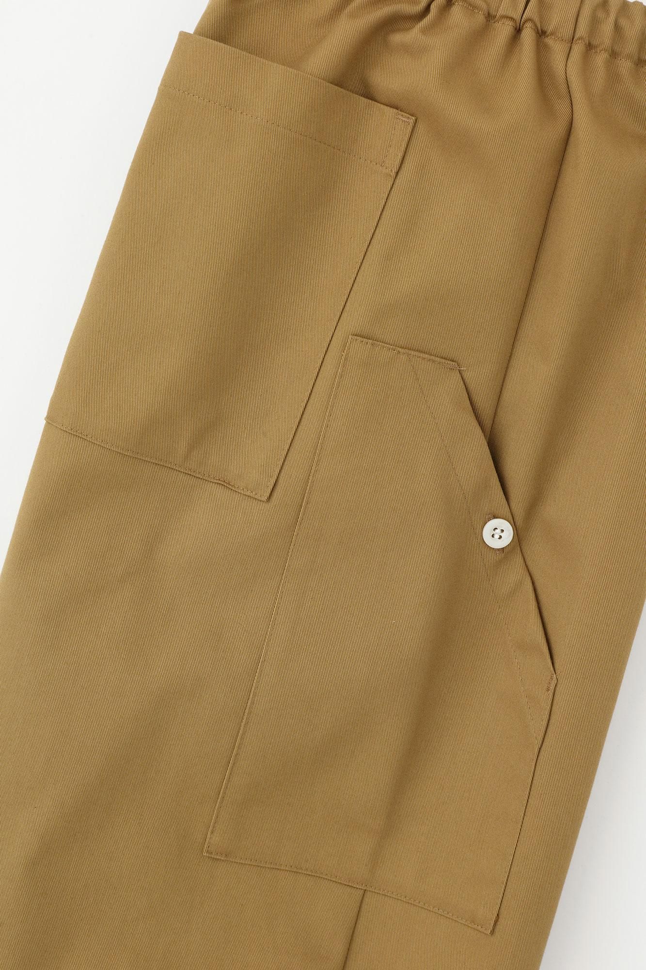 高密度Solotex(R)斜紋織BIKE 修腿馬術褲/黃色黃土色