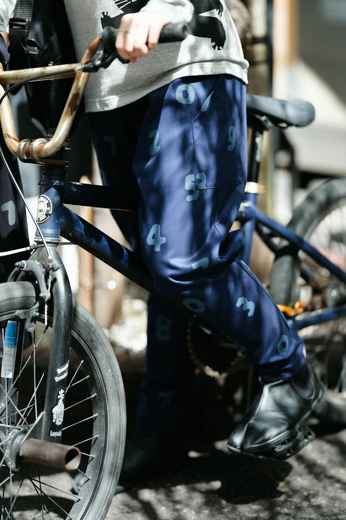 high density Solotex(R)Twill BIKEJoadple/SO-SU-U Dark blue