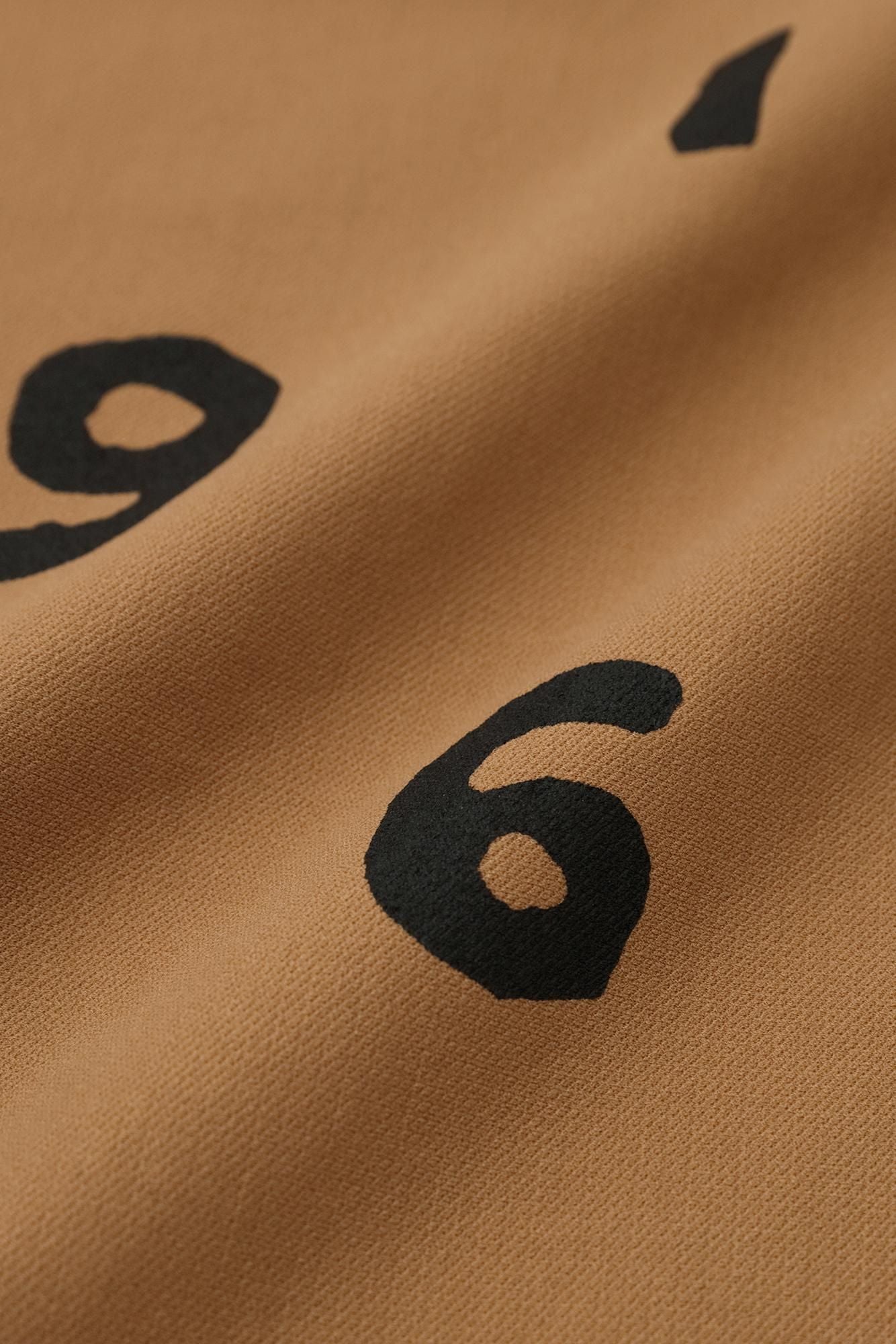 Fleece Brushed LiningJersey ZIP UP BIKE Blouson/deYellow ocher×SO-SU-U