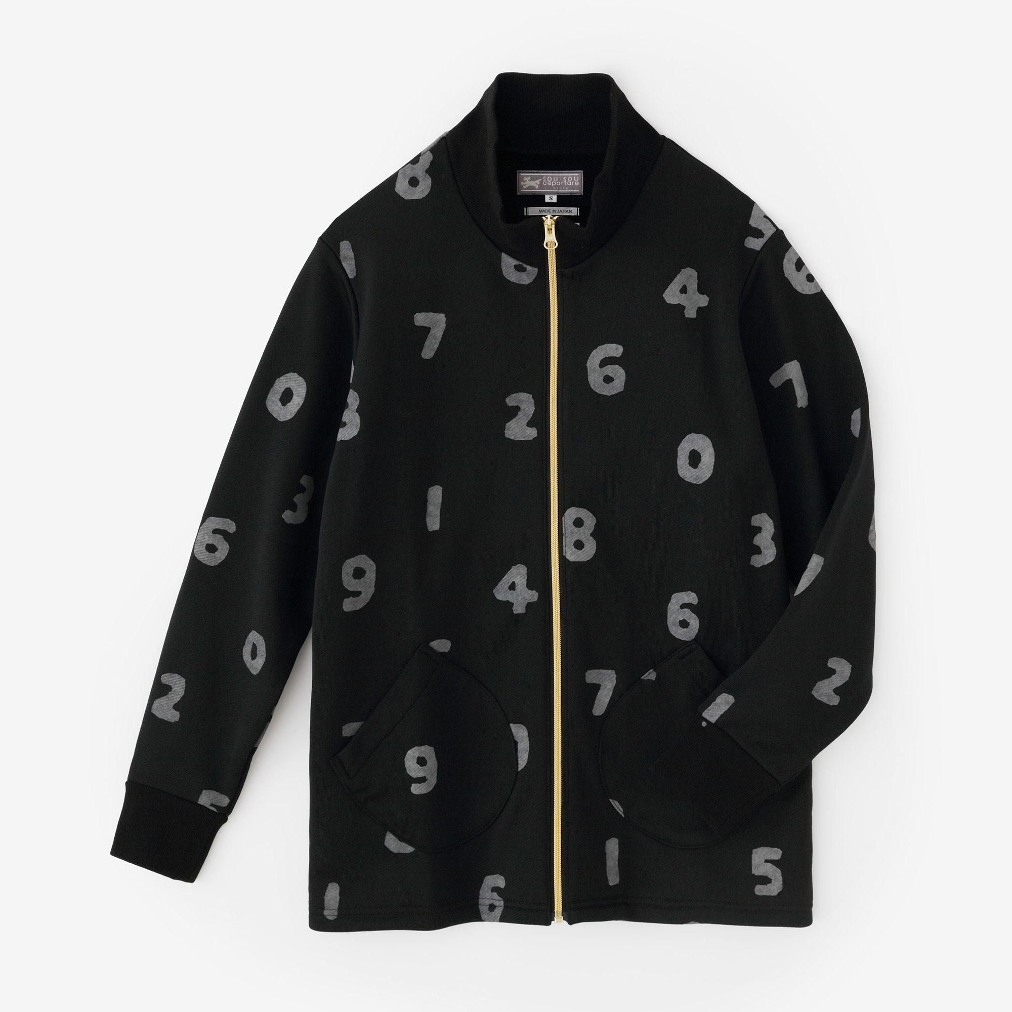 【net limited】Fleece ZIP UP BIKE Blouson/SO-SU-U Black