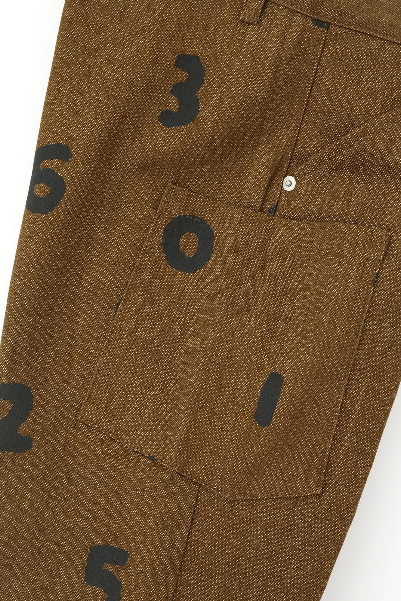 弹力牛仔 BIKE 工装/青铜 x SO-SU-U