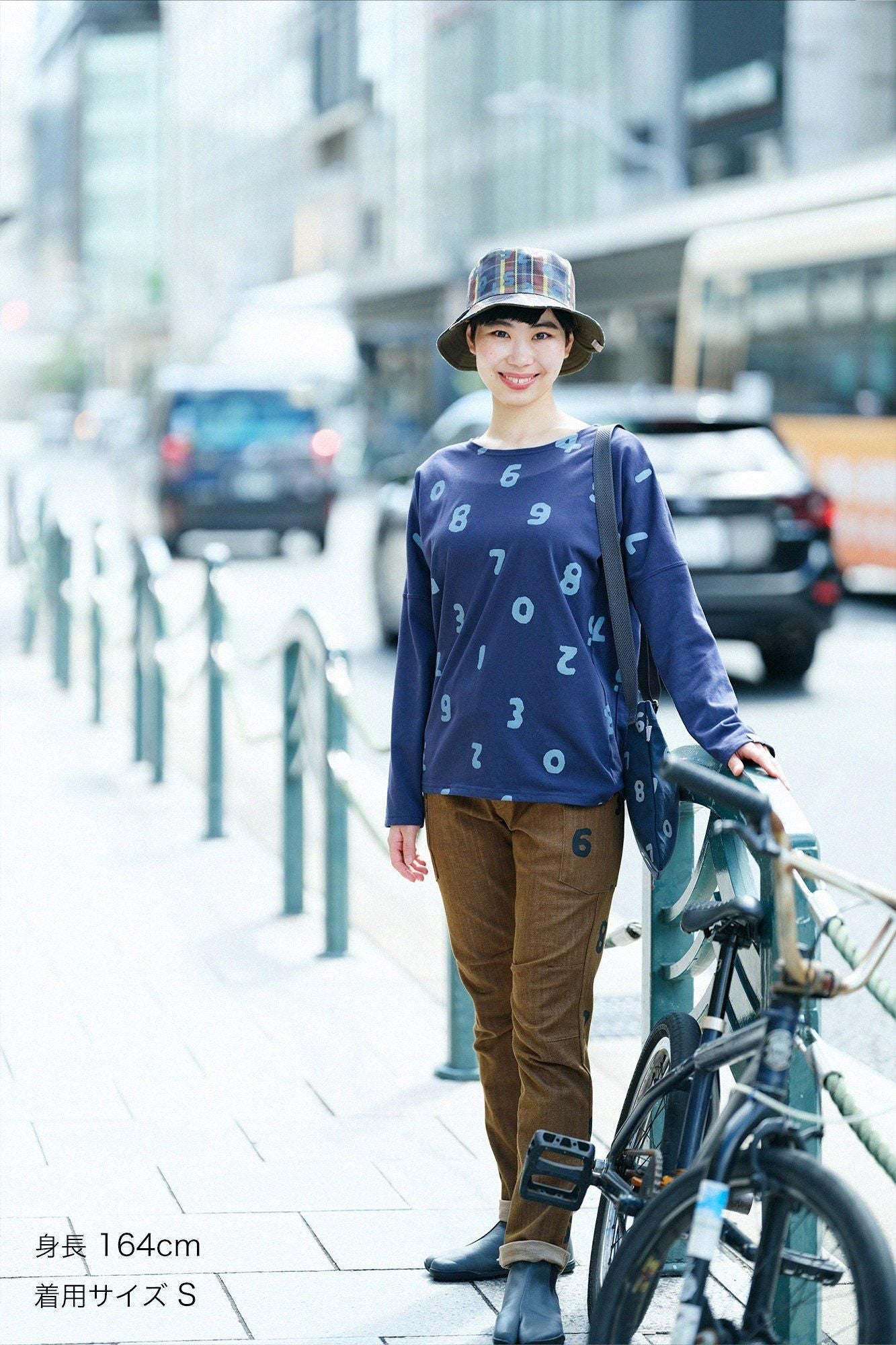 弹力牛仔 BIKE 工装/青铜 x SO-SU-U