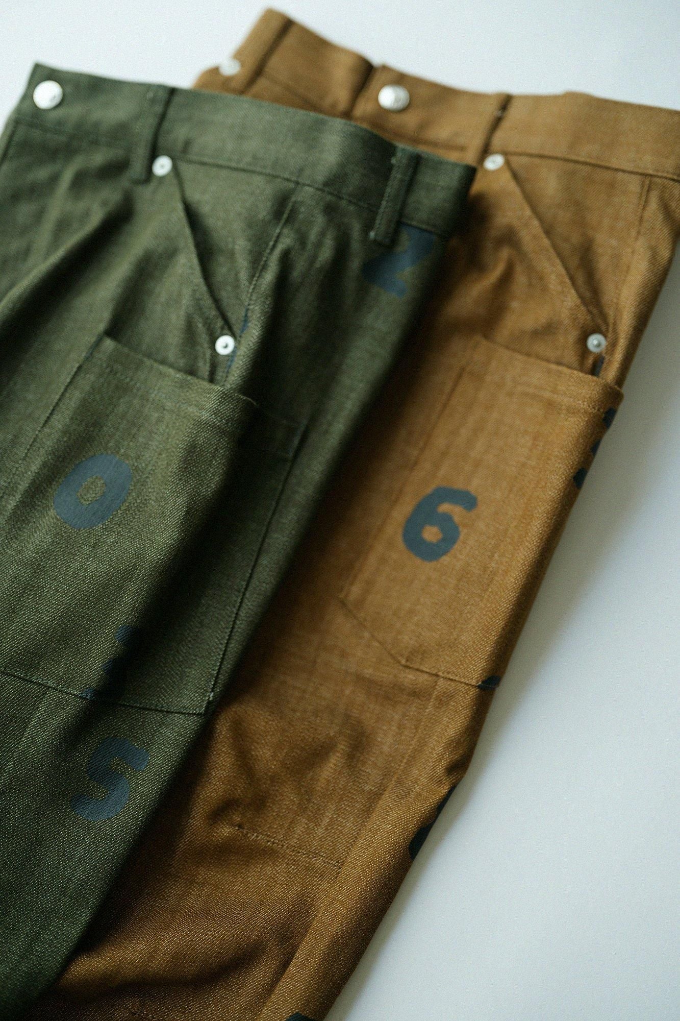 弹力牛仔 BIKE 工装/青铜 x SO-SU-U