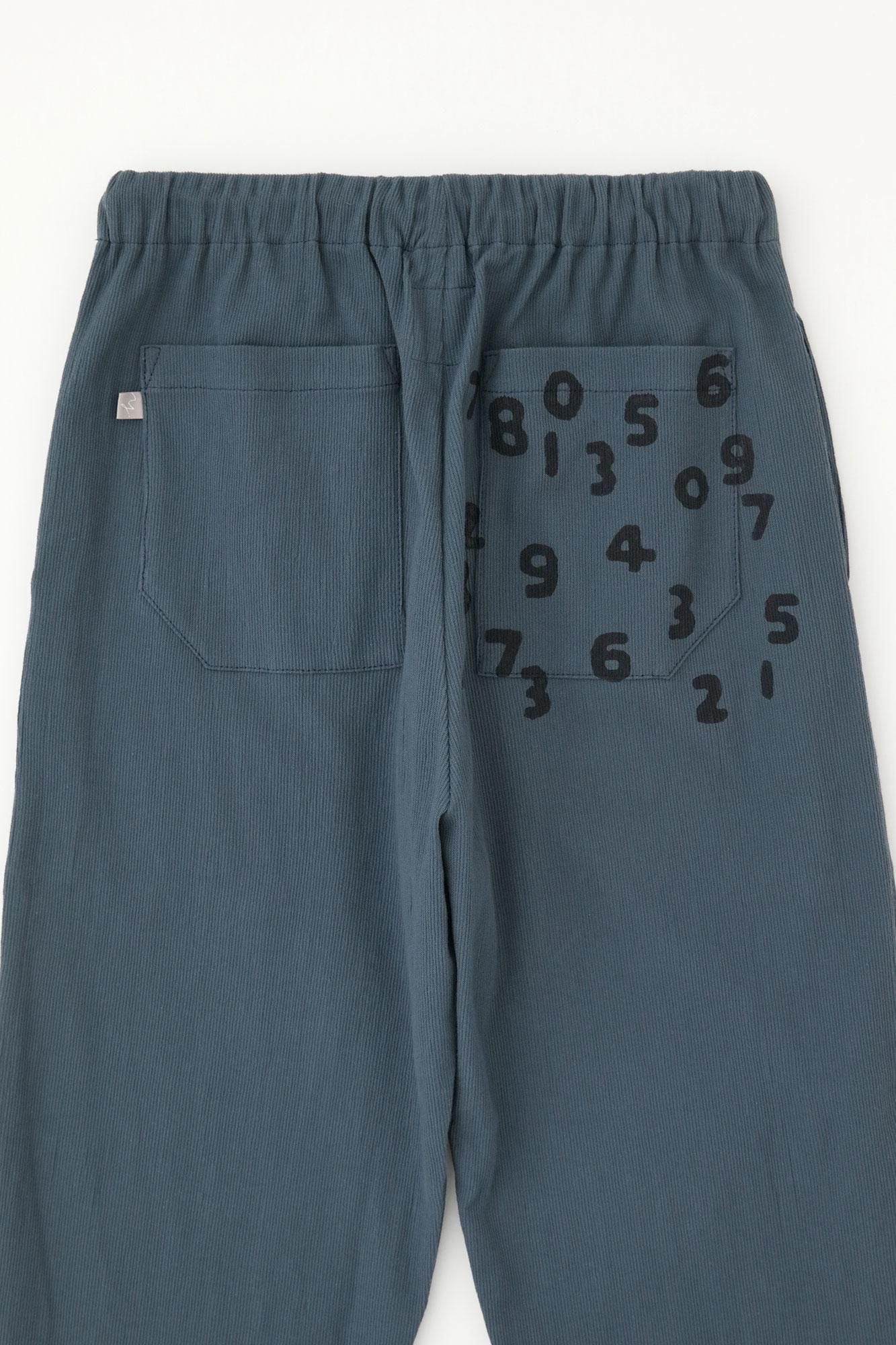 타카시마치지미 20/10 피크 엠보스 이지 테이퍼드 팬츠/고귀한 쥐