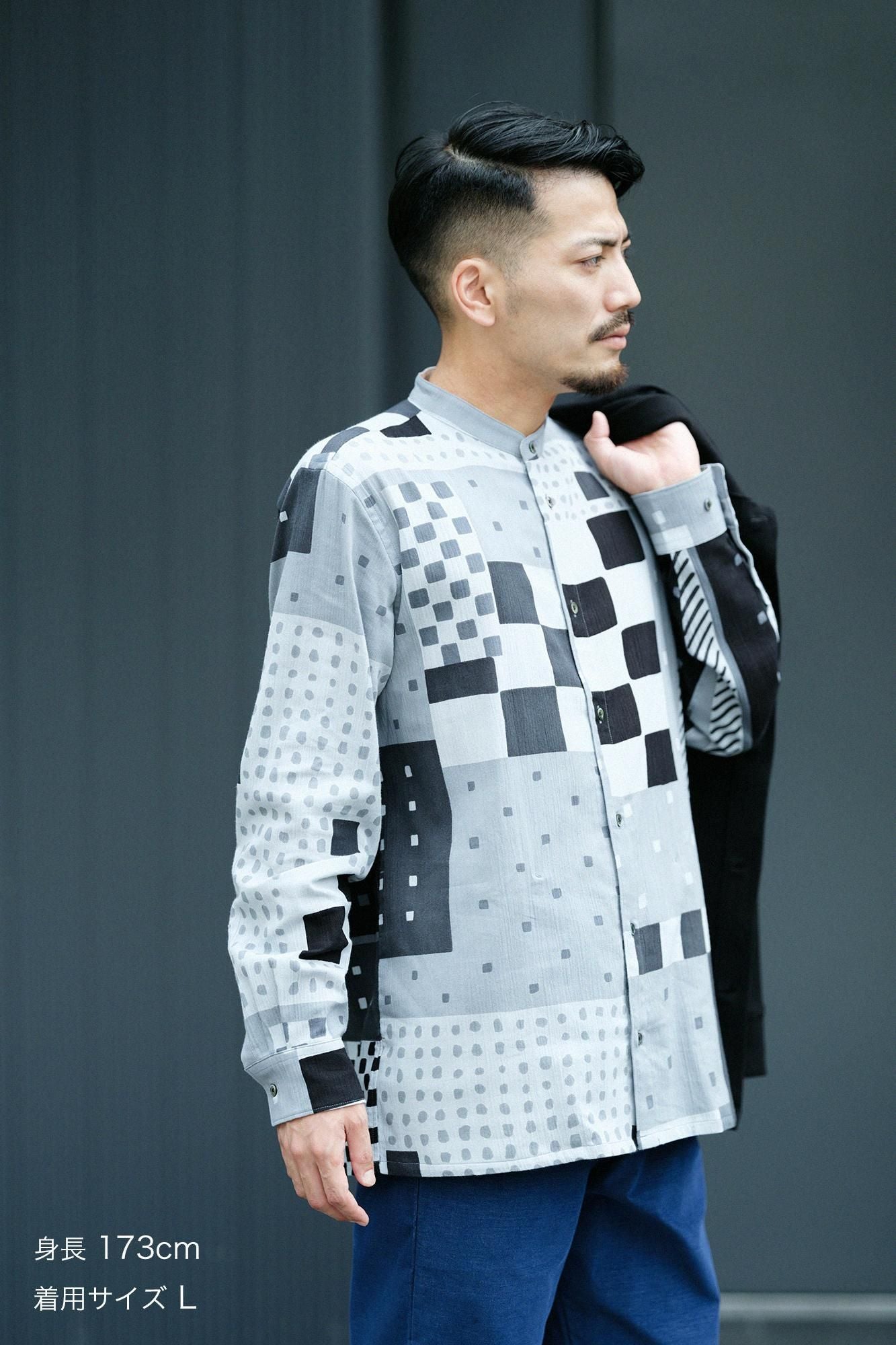 takashima chiku 20/20支架领子衬衫SP/rikyu(rikyu)缩写(ryaku)