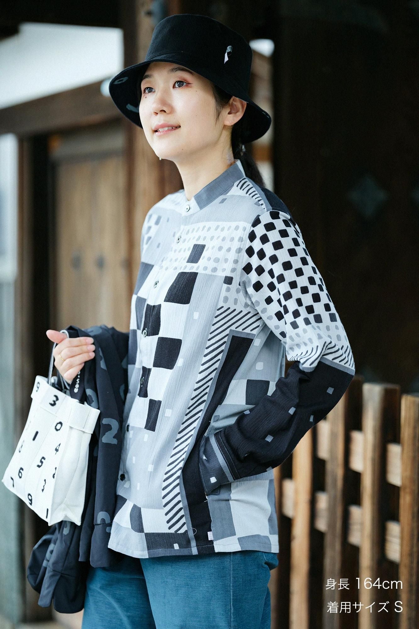 takashima chiku 20/20支架领子衬衫SP/rikyu(rikyu)缩写(ryaku)