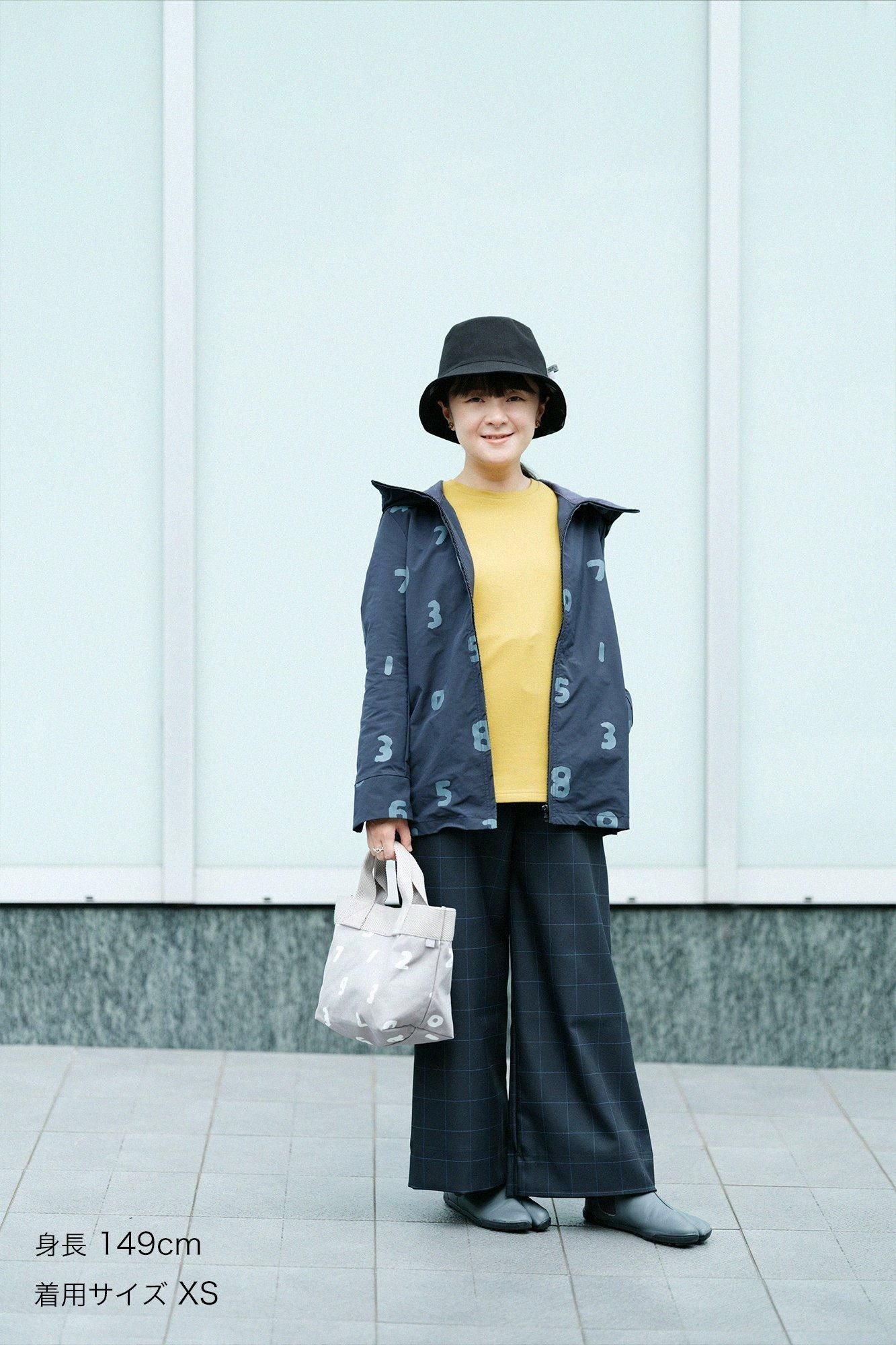 防潑水強撚蜜桃絨連帽外套/ SO-SU-U十數藍黑色