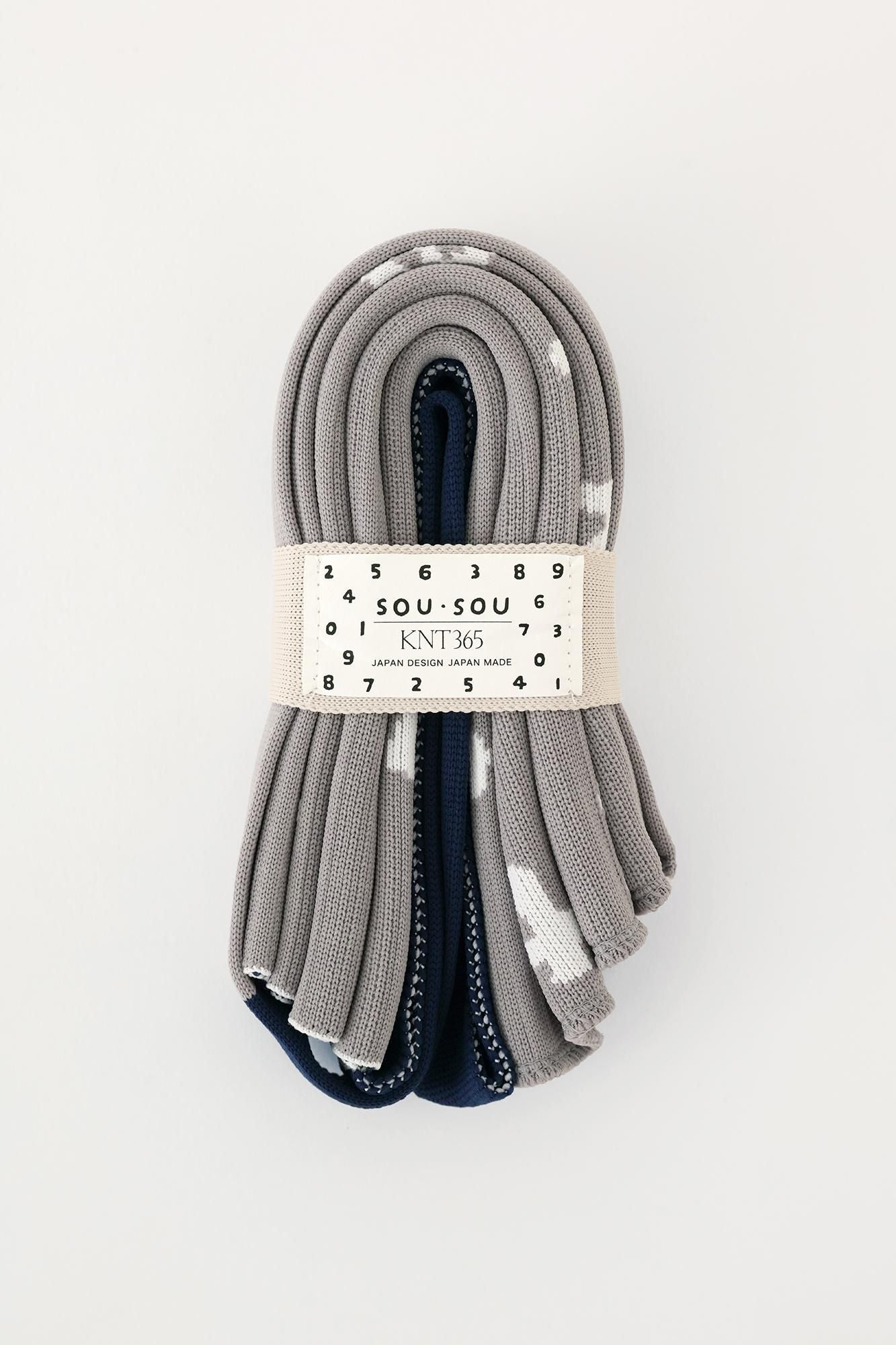 SOU・SOU×KNT365バッグ Knitty/SO-SU-U 薄墨色(うすずみいろ)