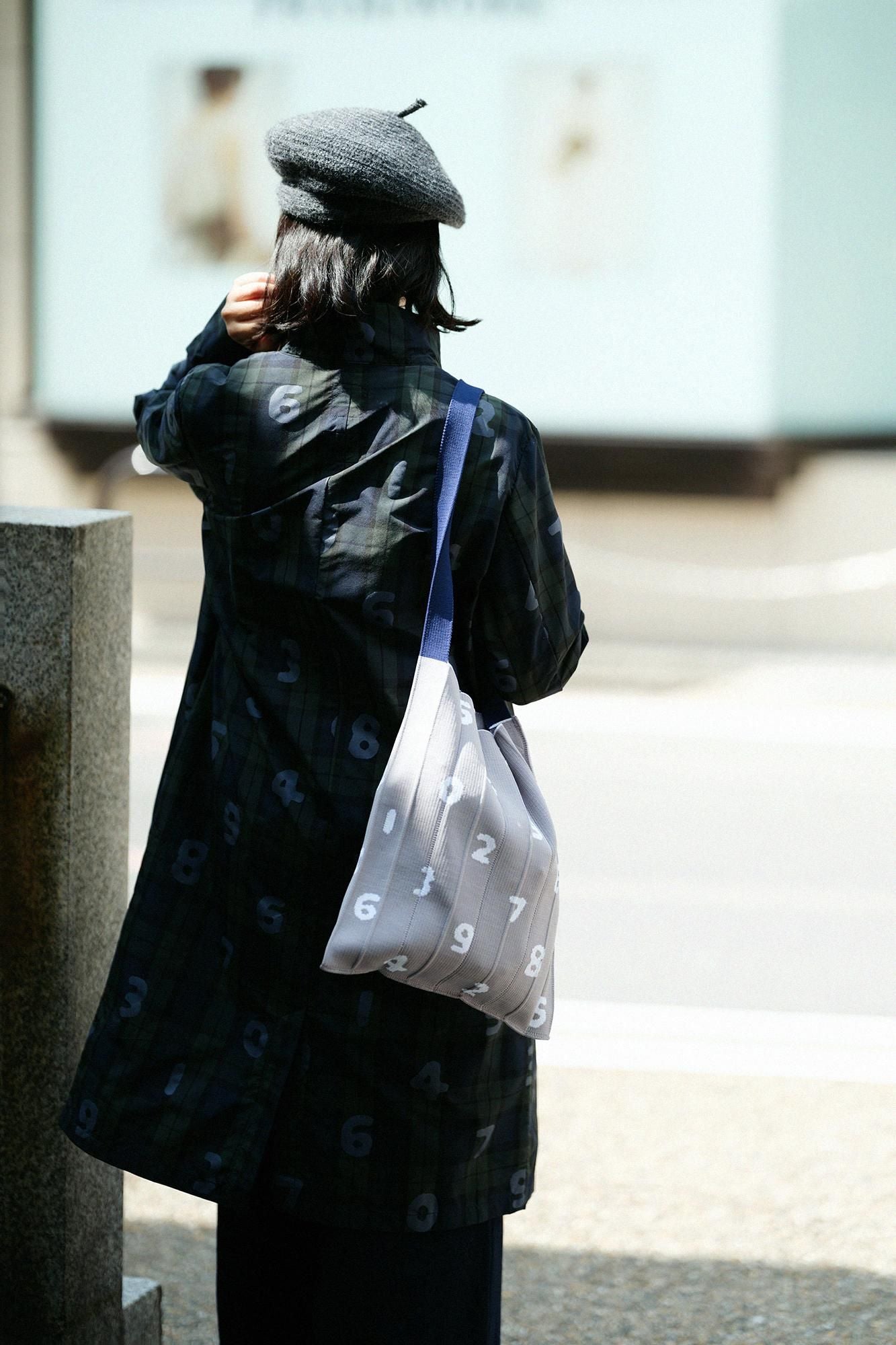 SOU・SOU×KNT365バッグ Knitty/SO-SU-U 薄墨色(うすずみいろ)