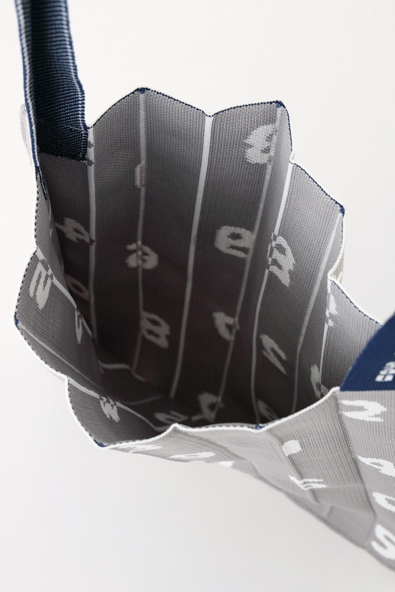 SOU・SOU×KNT365バッグ Knitty/SO-SU-U 薄墨色(うすずみいろ)