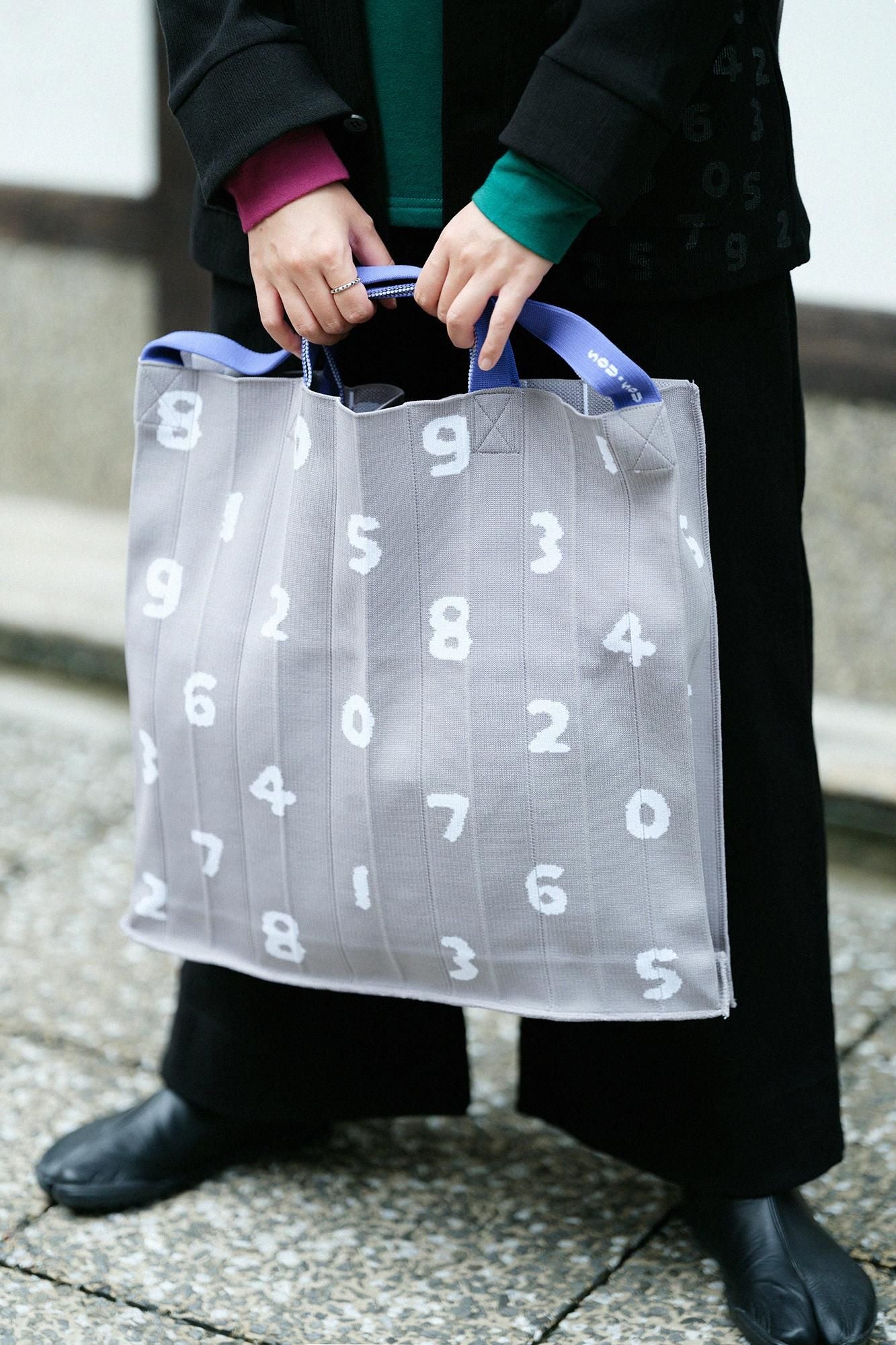 SOU・SOU×KNT365バッグ Mam/SO-SU-U 薄墨色(うすずみいろ)