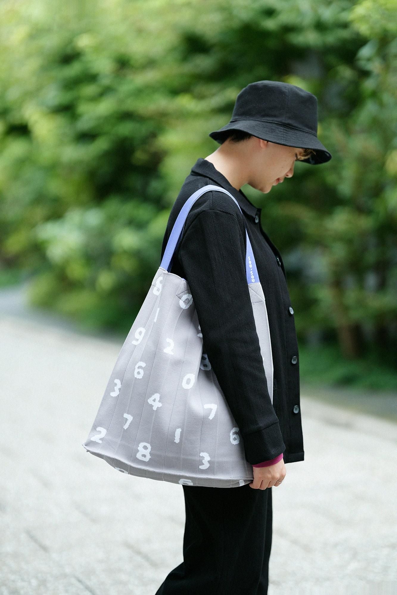 SOU・SOU×KNT365バッグ Mam/SO-SU-U 薄墨色(うすずみいろ)