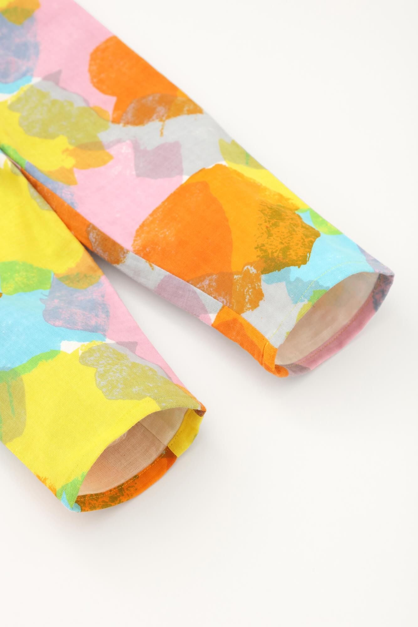 ●伊勢木棉童裝長褲附裡襯/Oboro