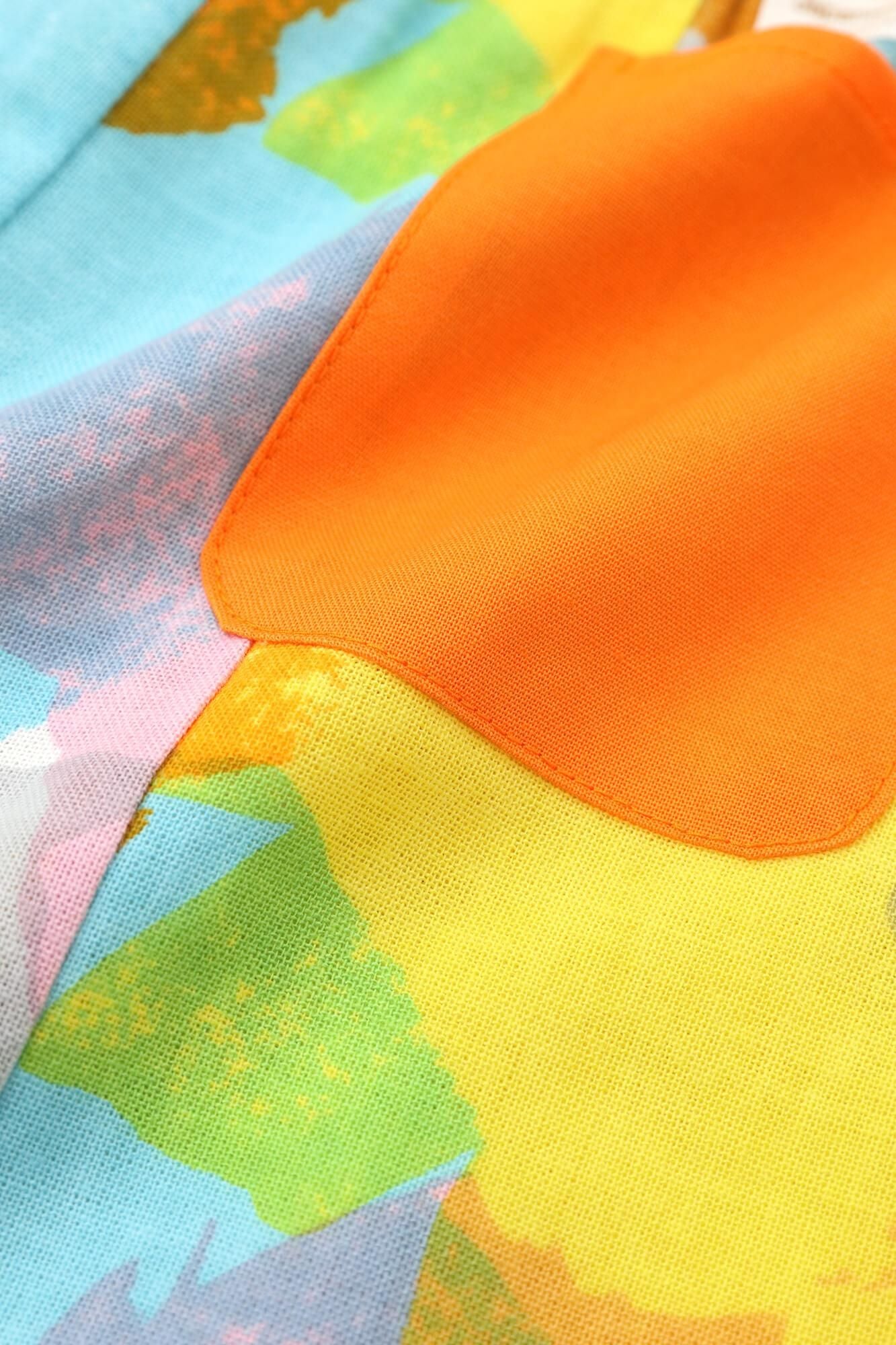 ●伊勢木棉童裝長褲附裡襯/Oboro