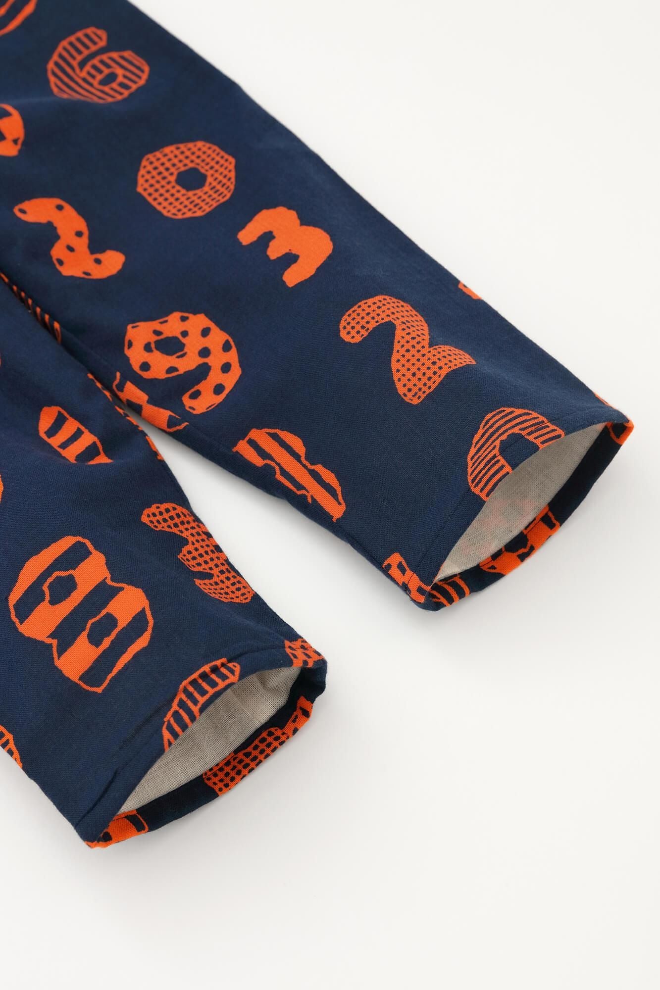 ●伊勢木棉 童裝長褲 一起/數字遊戲