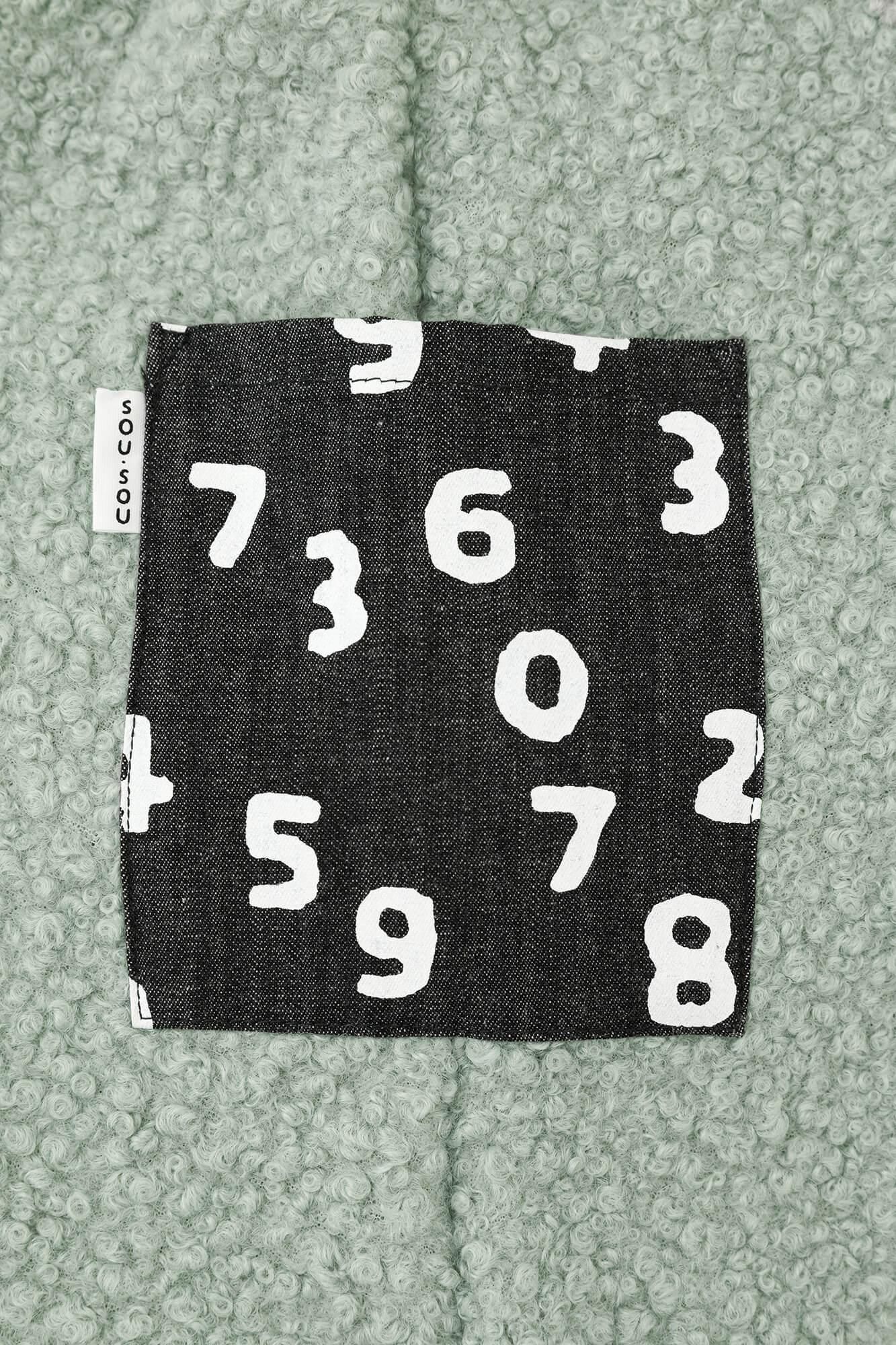 ●Boa Sarouel Pants / Bluish Green