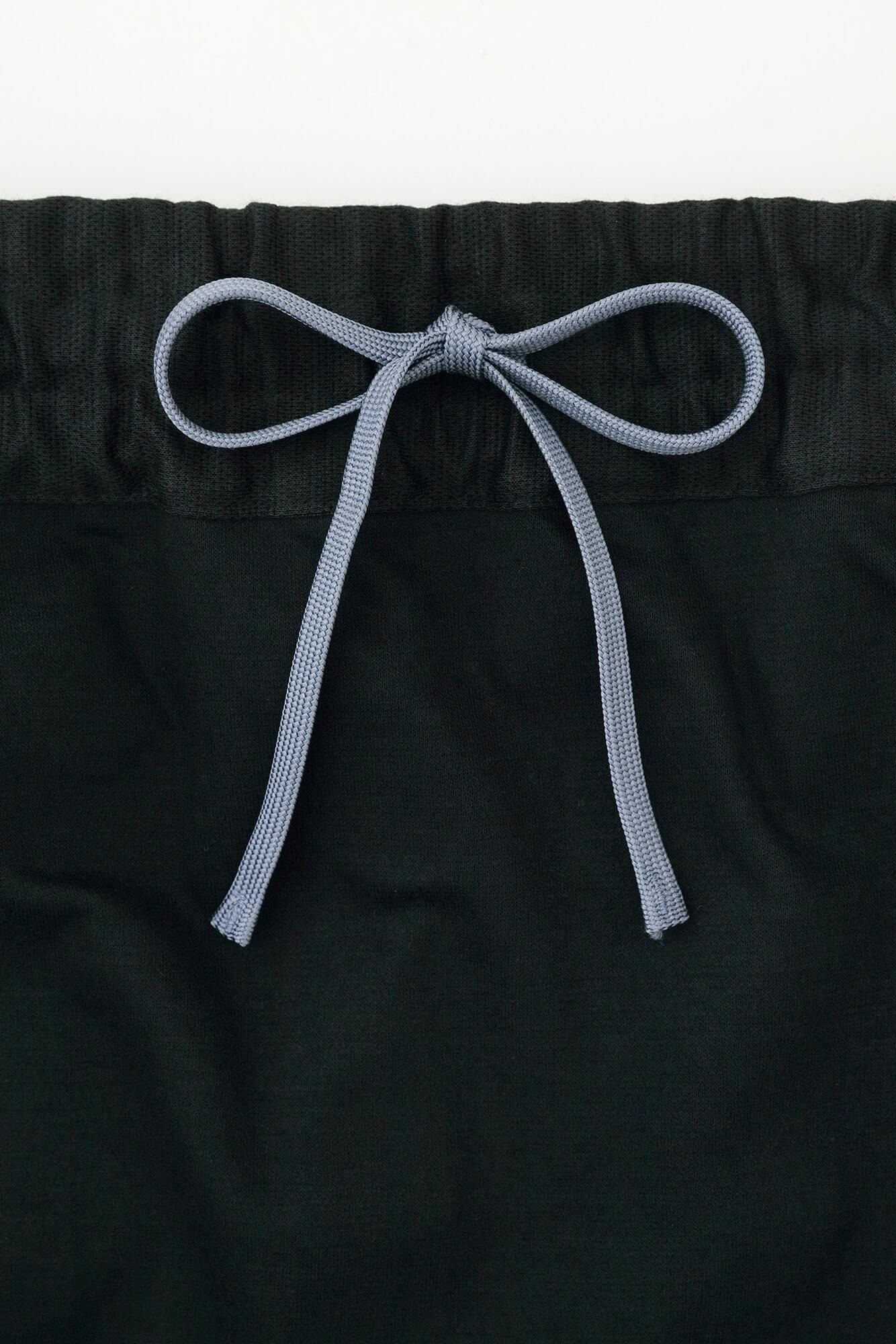 蜂巢針織大文字山 飛鼠褲黑藍色漸段