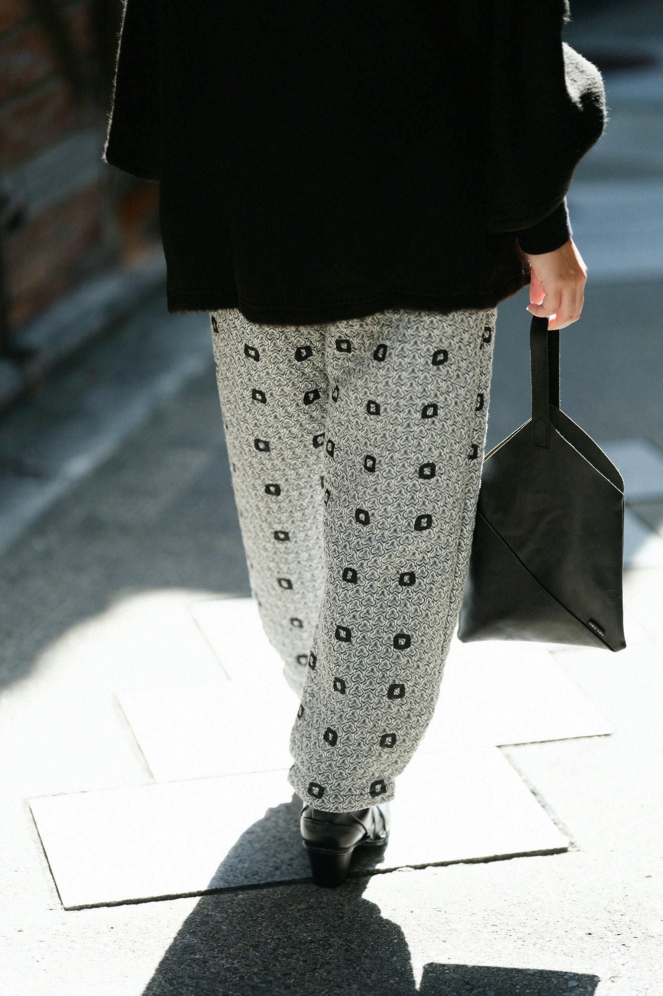 Pad Stitch Monpe Workers Pants / Heartwarming