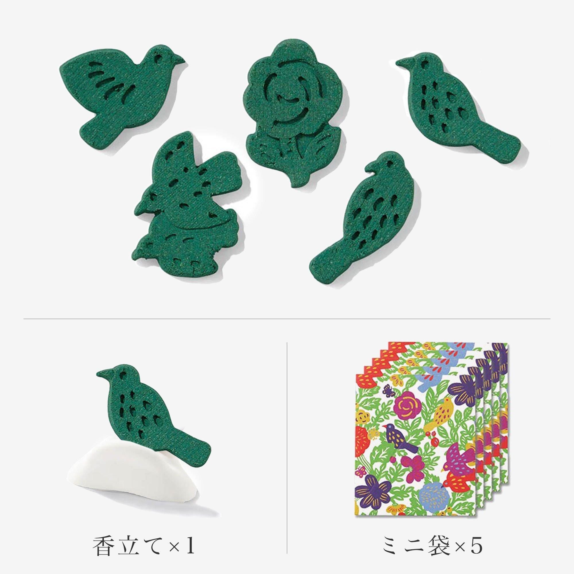 Textile Design Incense / Birds