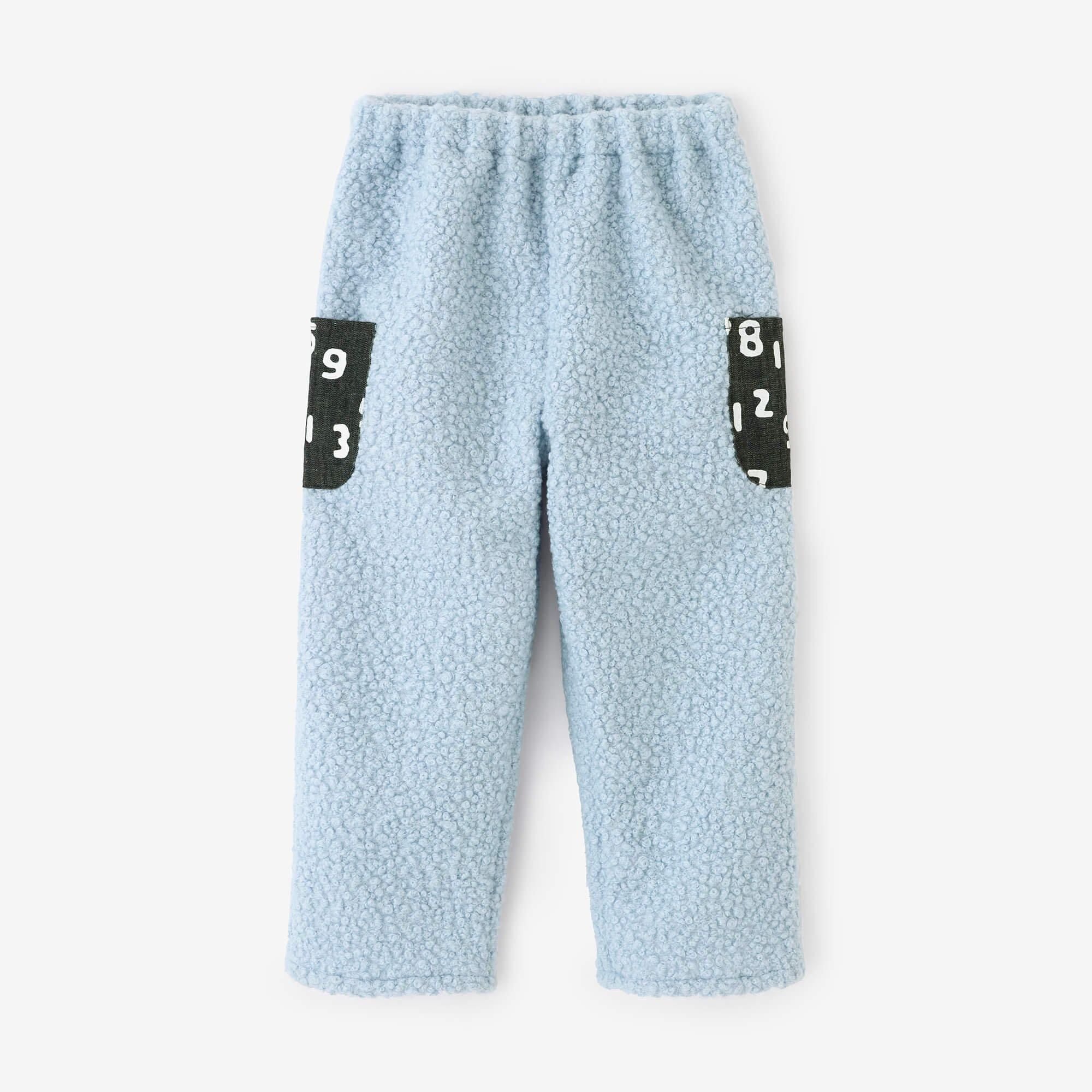 ●Boa Monpe Pants for Kids / Light Blue