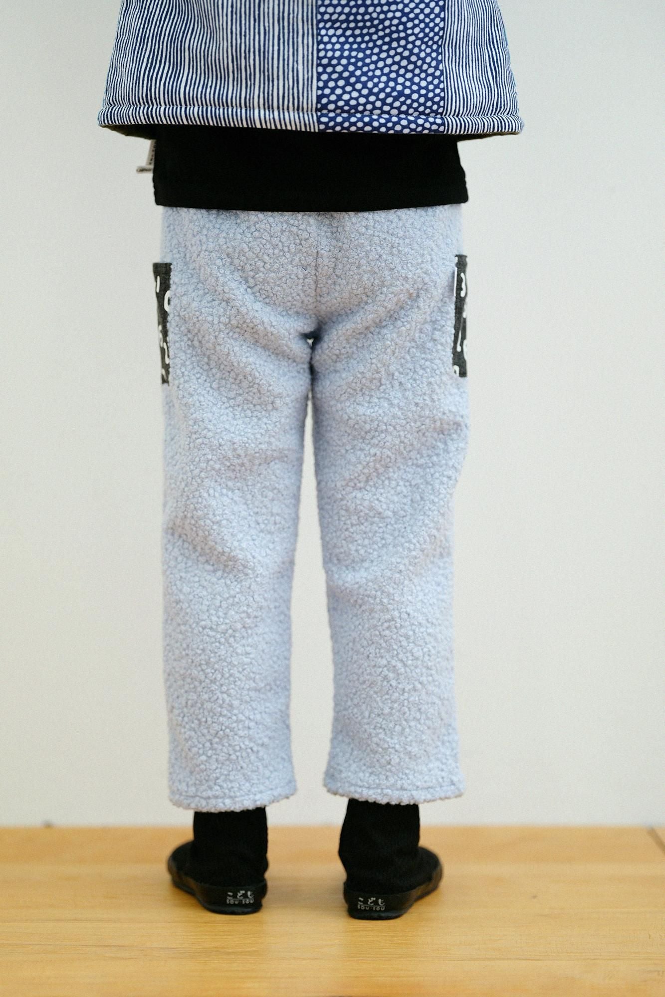 ●Boa Monpe Pants for Kids / Light Blue