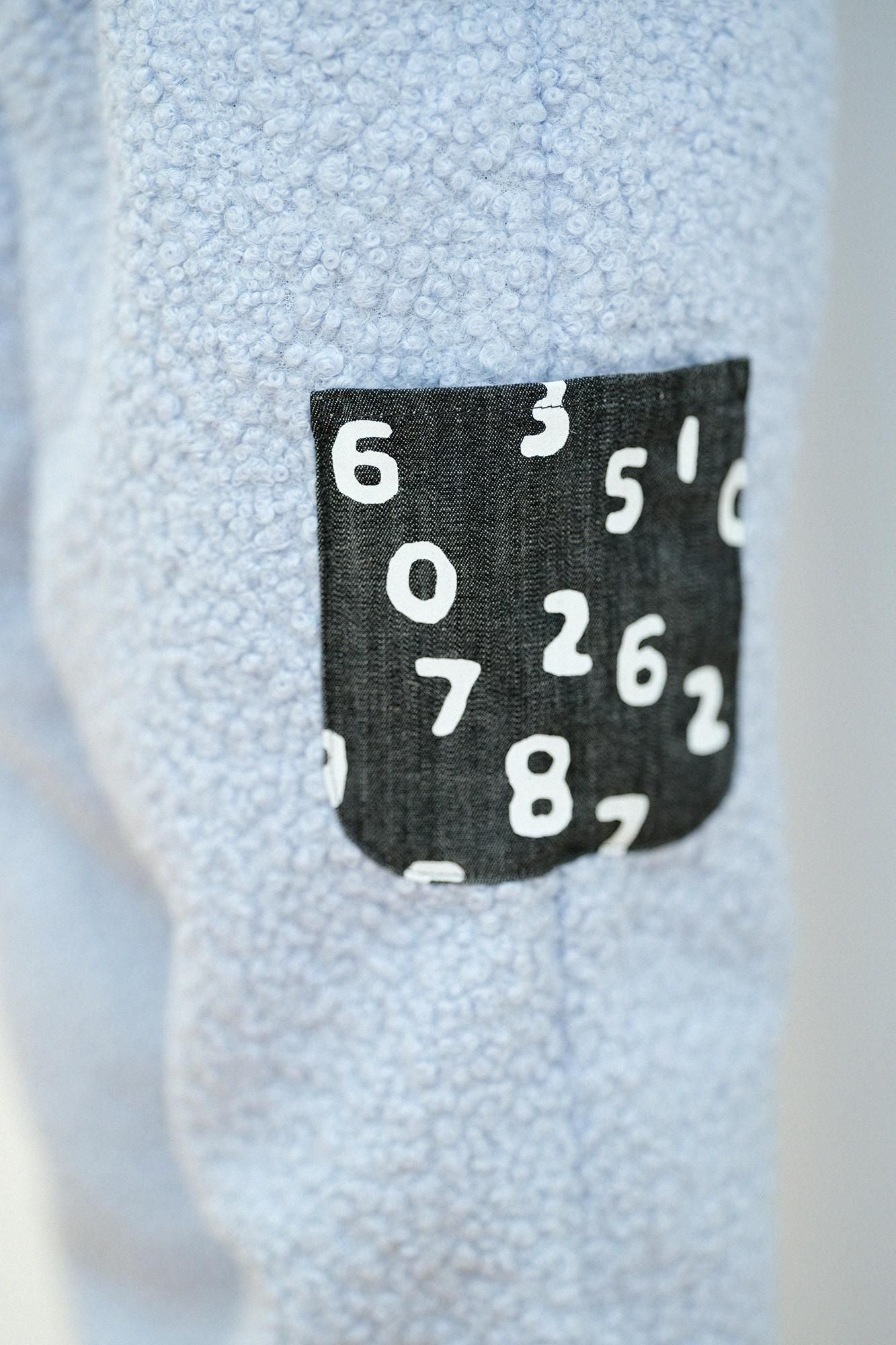 ●Boa Monpe Pants for Kids / Light Blue