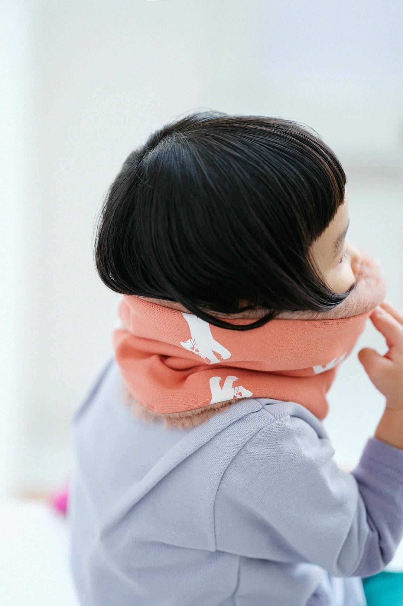 ●可逆的自行车脖子温暖的孩子/猫架Daidairo