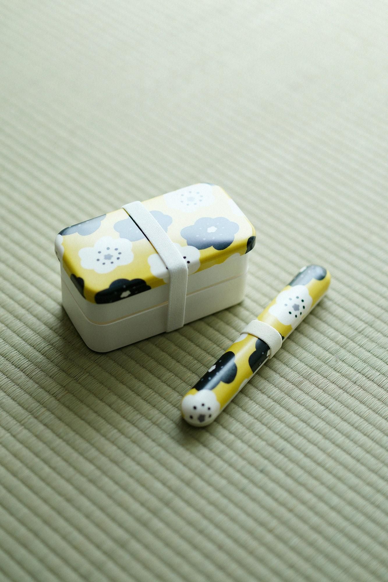 SOU・SOU×POKETLE Cloth-covered Chopsticks Case / Smile