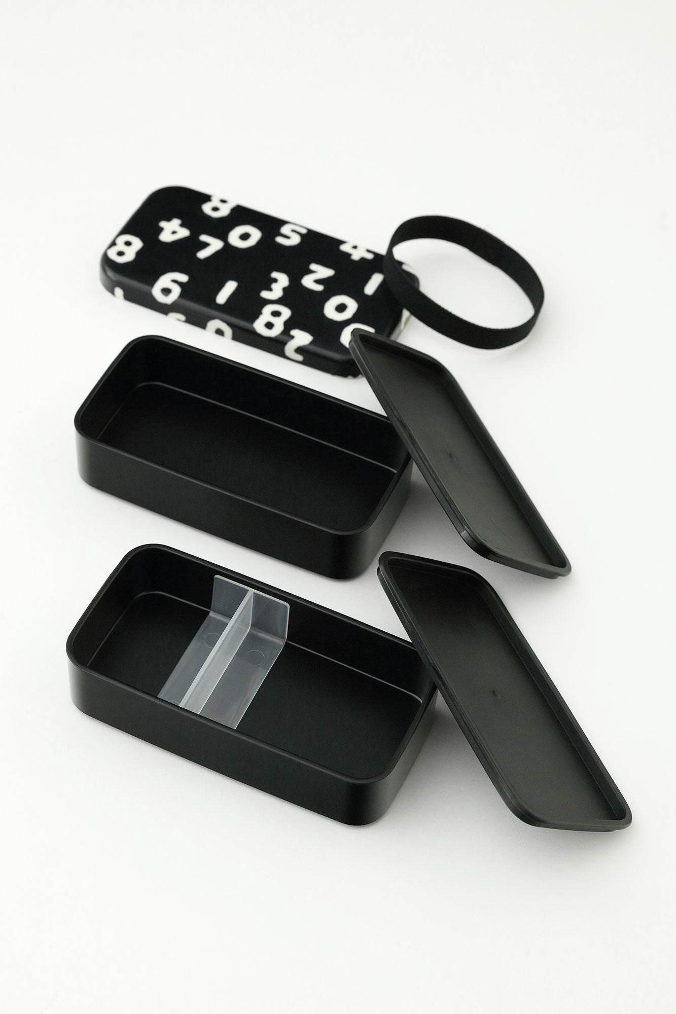 SOU・SOU×POKETLE布貼便當盒 角形/ SO-SU-U十數 昆 上下