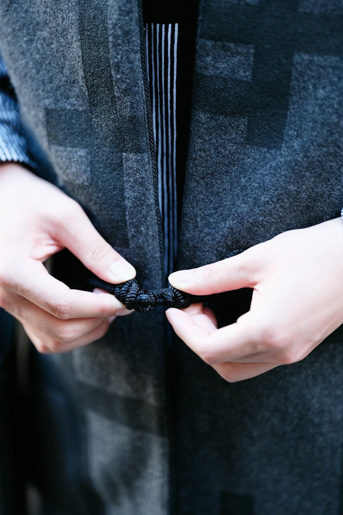 羊毛麦尔登金宝里/桑黑灰