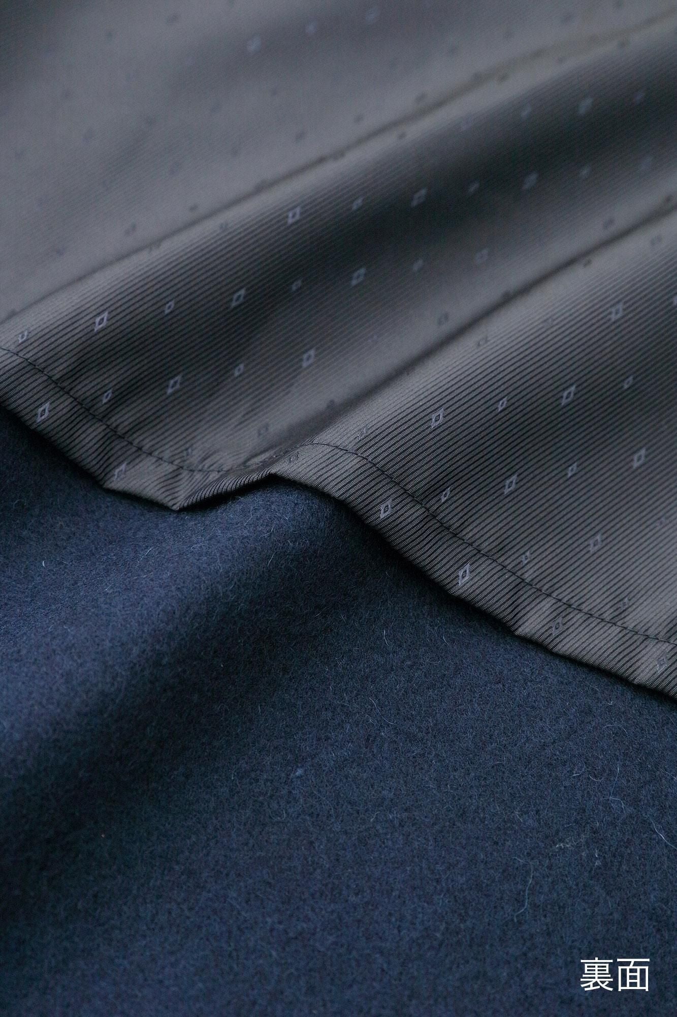 羊毛麥爾登陣羽織/怒濤 時代寶藍色