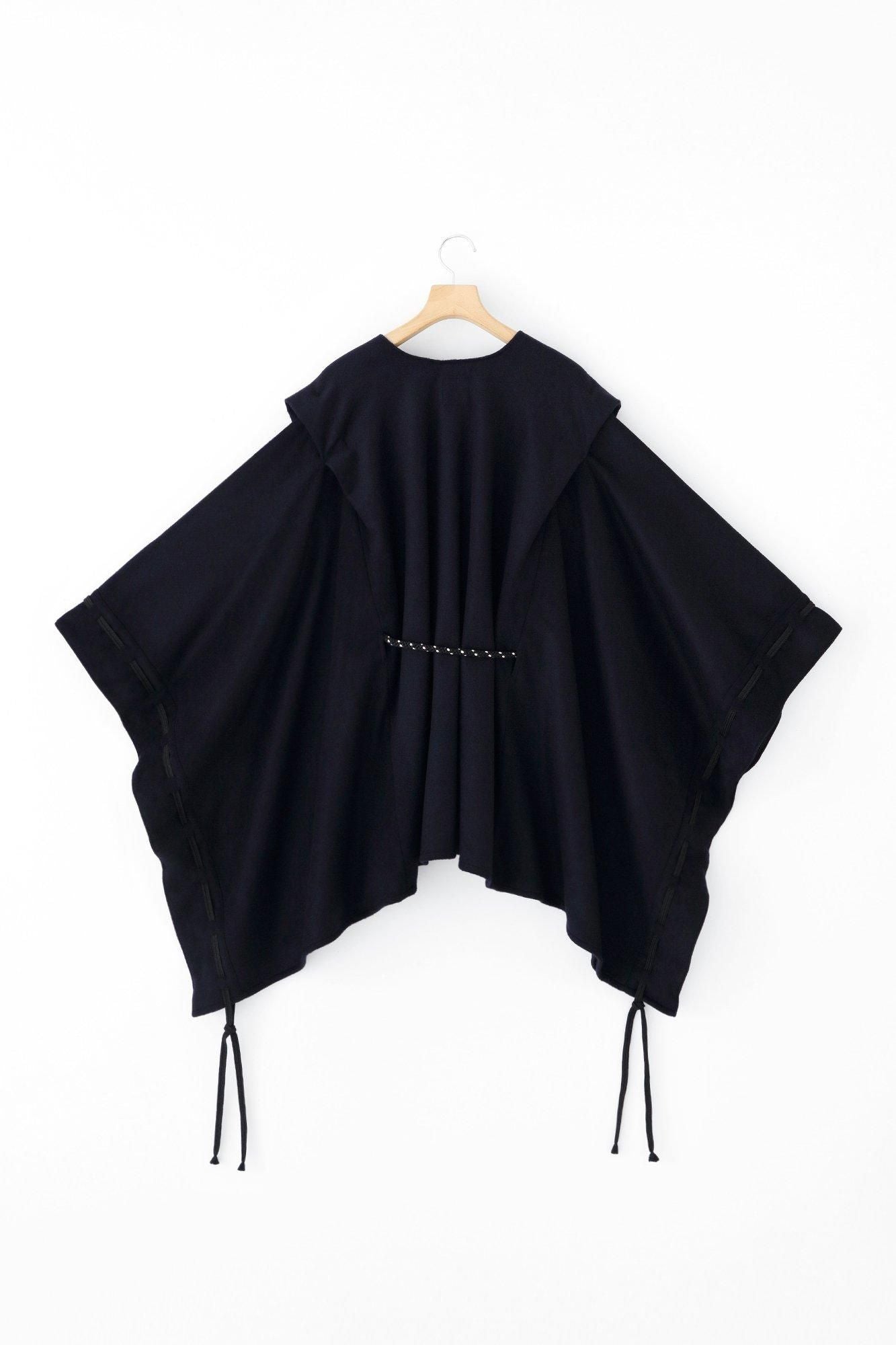 【预订】Super 120's 羊毛如月镂空立肩领带/深蓝色(*预计11月25日左右发货)