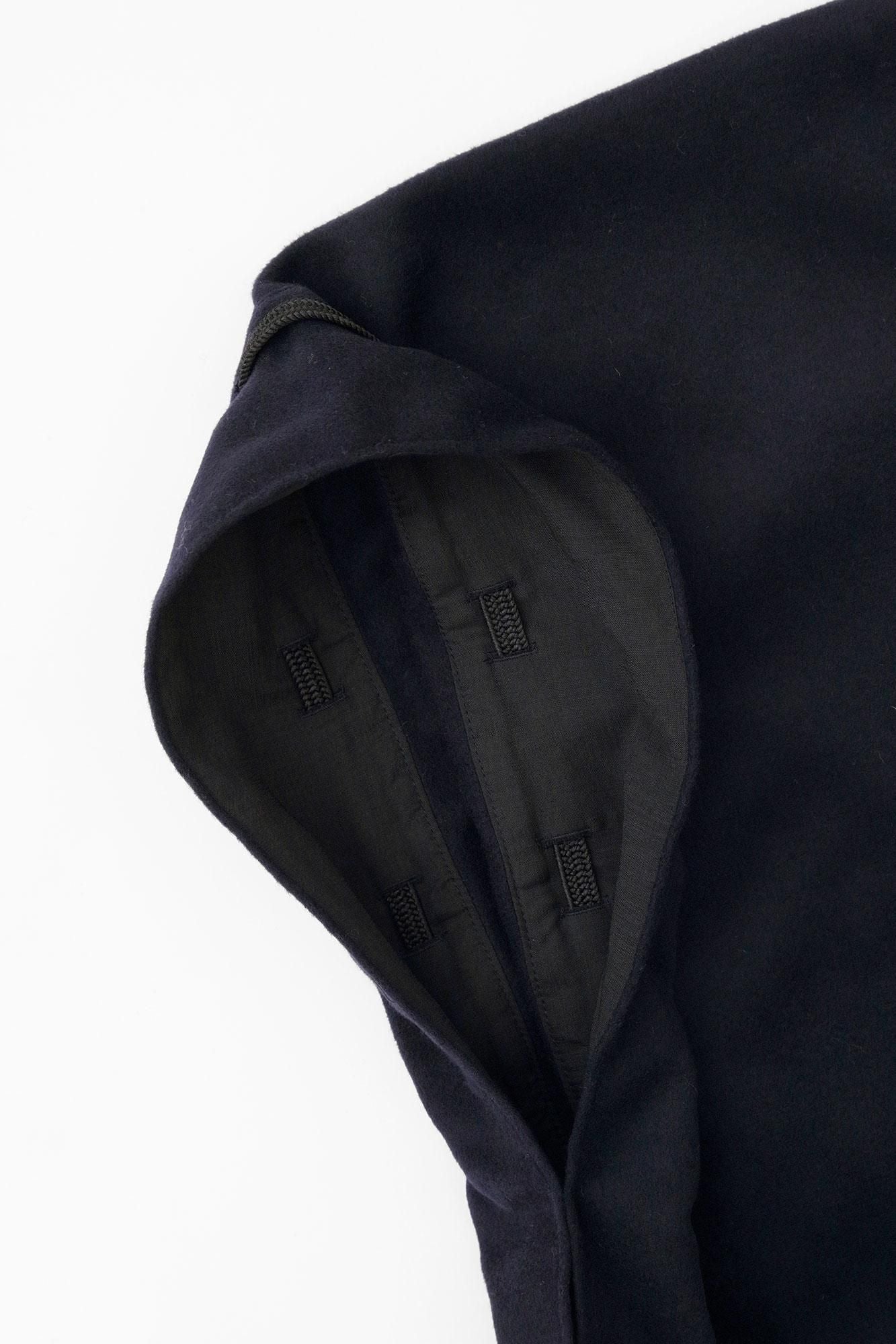 【预订】Super 120's 羊毛如月镂空立肩领带/深蓝色(*预计11月25日左右发货)