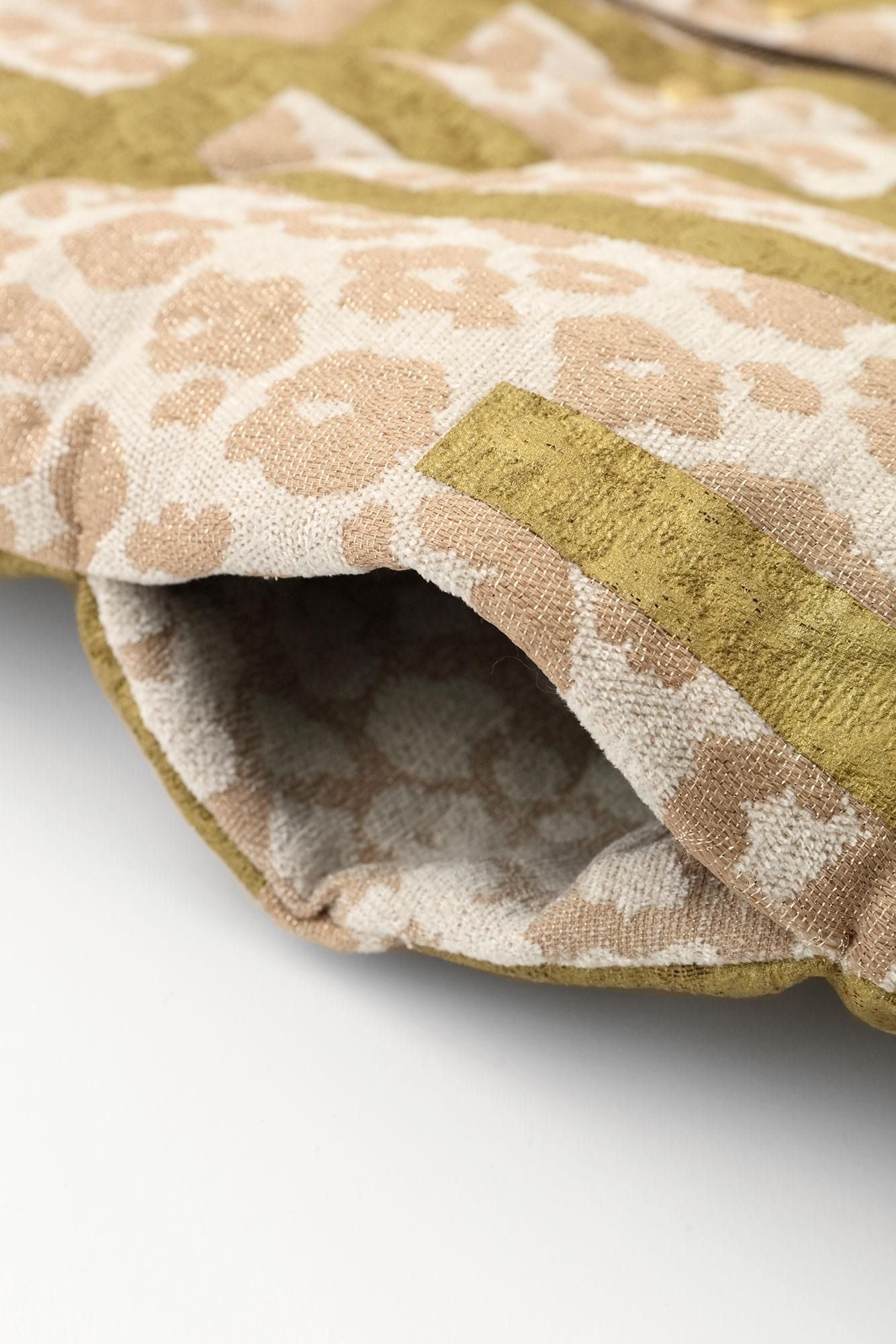 陣羽織粗花呢(jinbaori)夾棉 附裡襯/柵欄