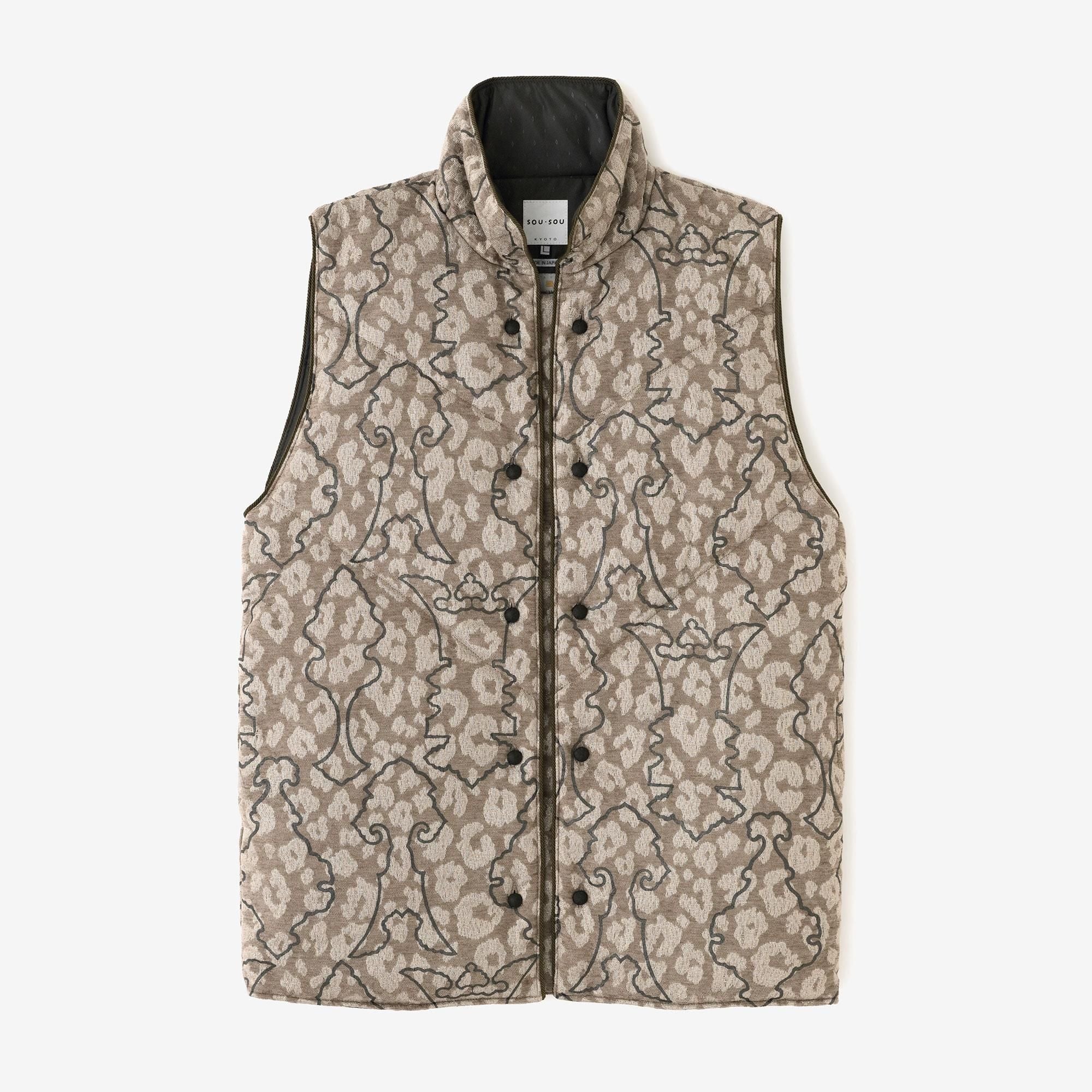 Tweed Jinbaori Padded / Decorative Metal Fittings