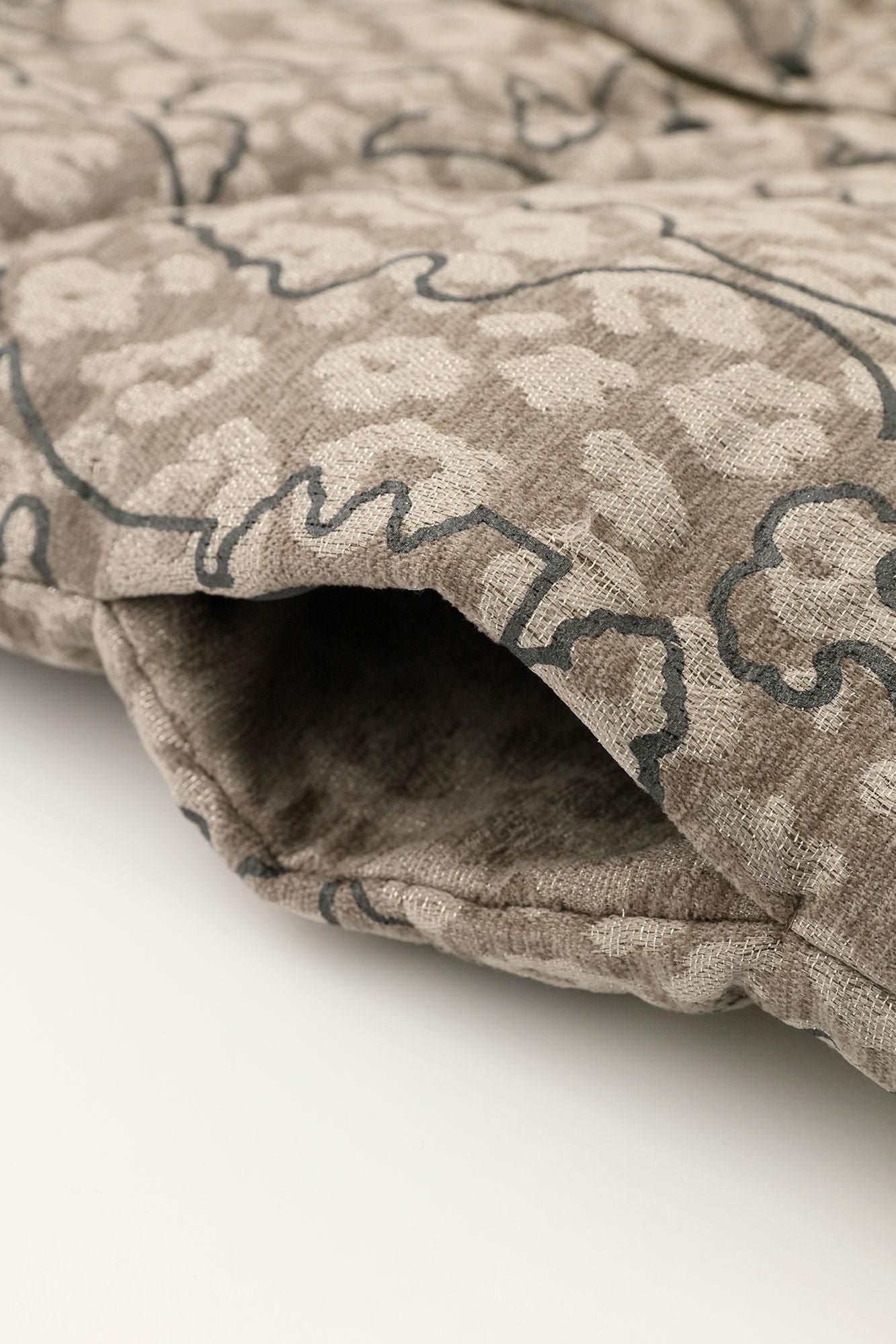 Tweed Jinbaori Padded / Decorative Metal Fittings