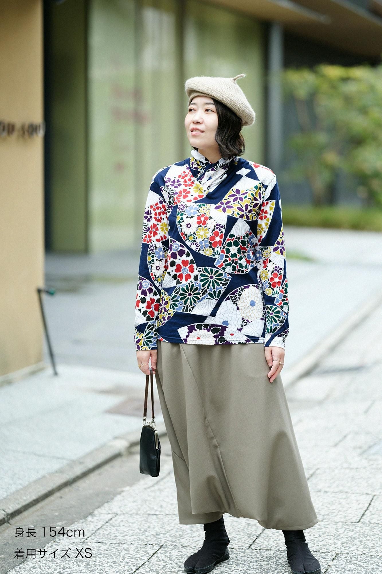 富士(飛鼠褲)梳毛/灰汁色