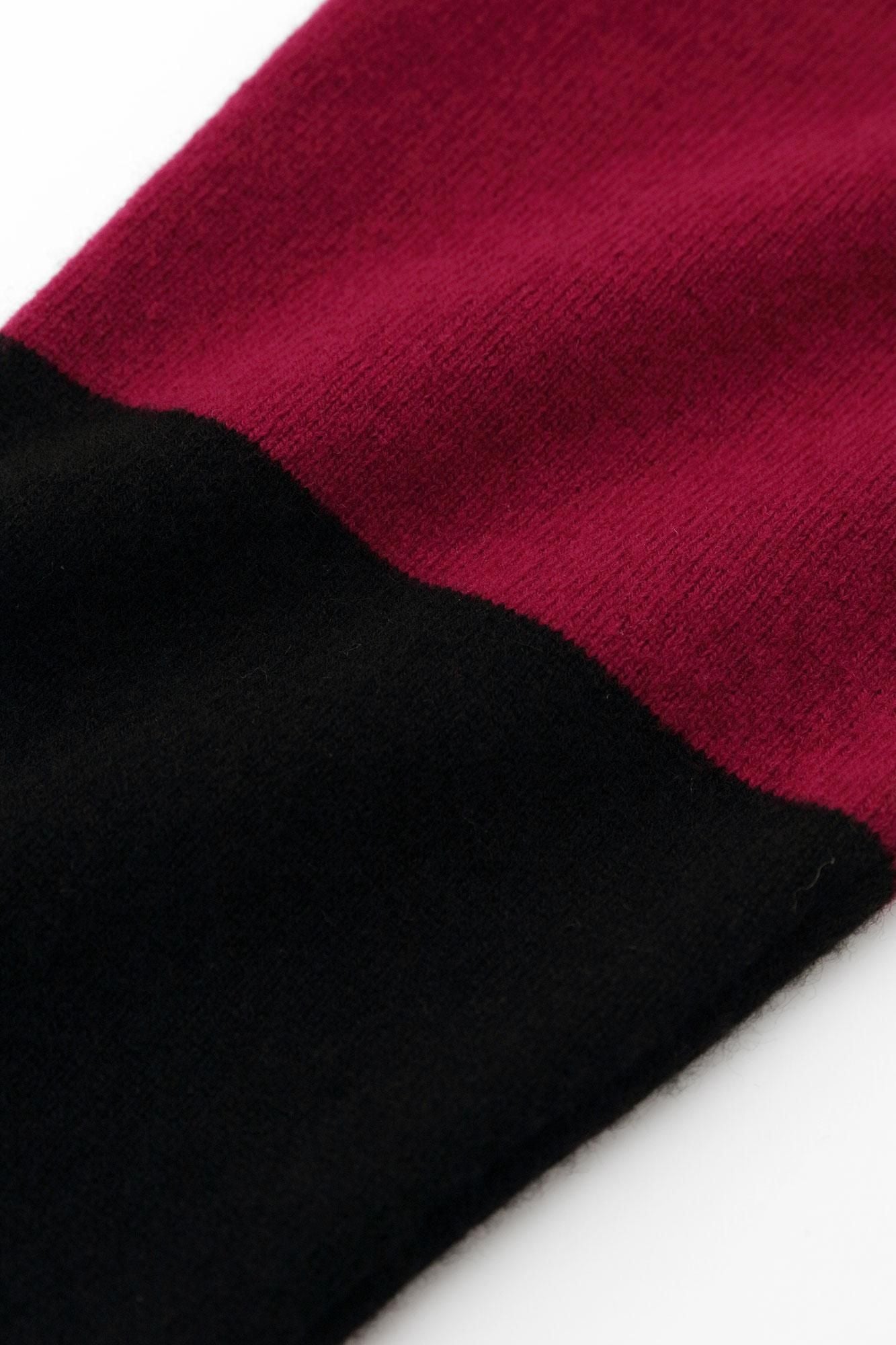 SOU・SOU× 알파 캐시미어 색이 다른소매 마키에리(다른) / 계란 크기의 몸 (영어)