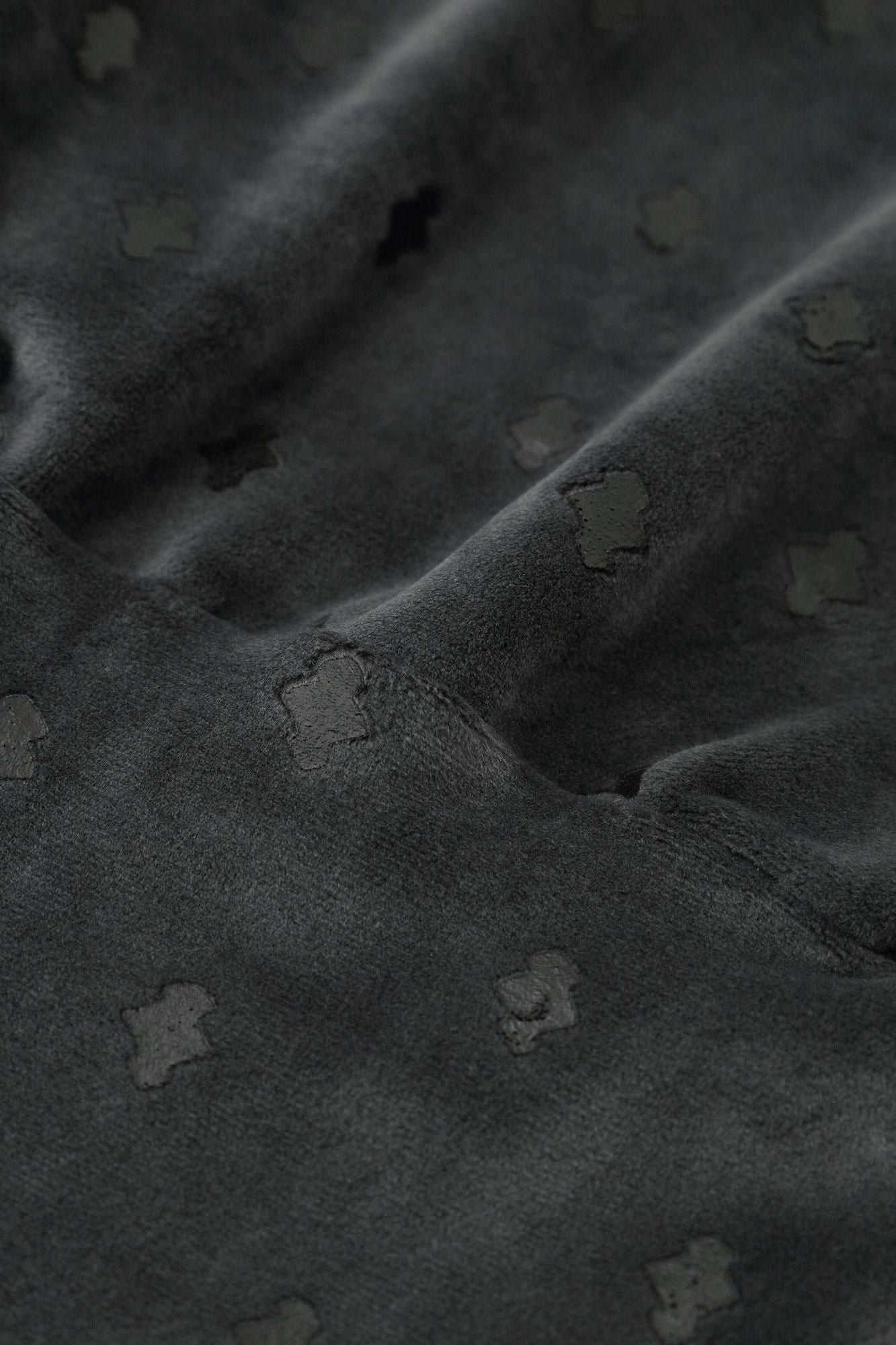 両面起毛 阿弥(あみ) 裁付(たっつけ)えんゆう穿き/重ね菱(かさねびし) 鋼色(はがねいろ)