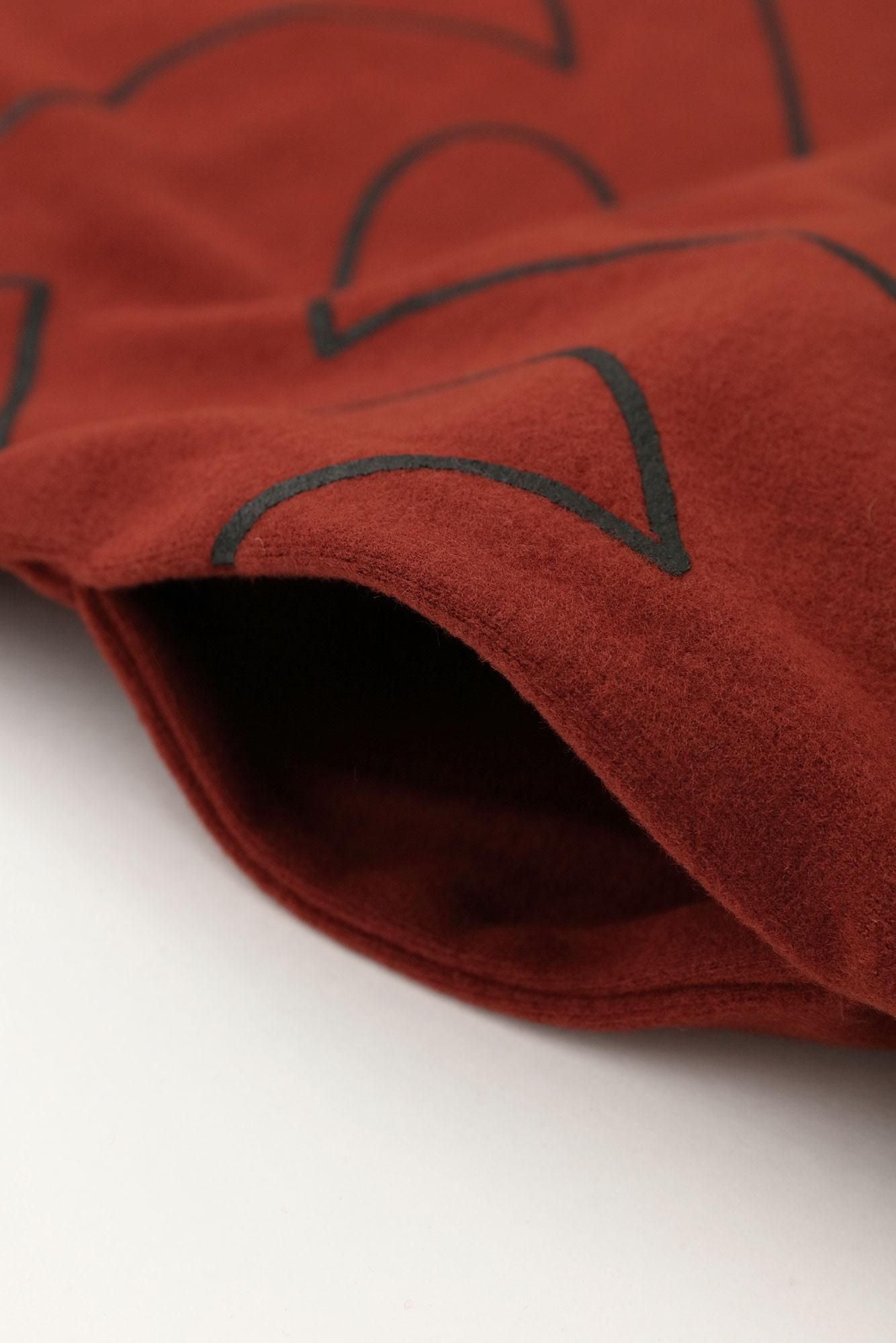 압축 양면 아미 직사각형 원피스(직사각형)/Manpa (Manpa) 빨간 구리 색상 (Shakudoiro)