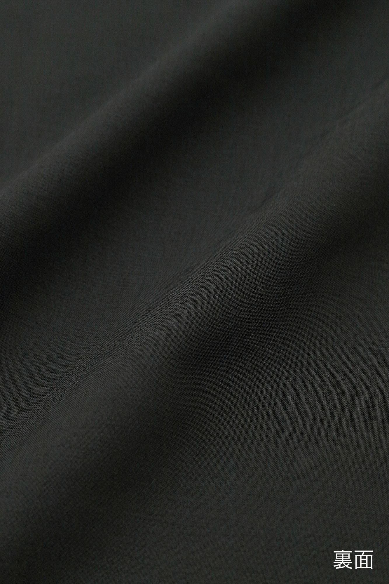 棉毛混紡千鳥格紋編半衿秋聲 高領上衣/青花墨色