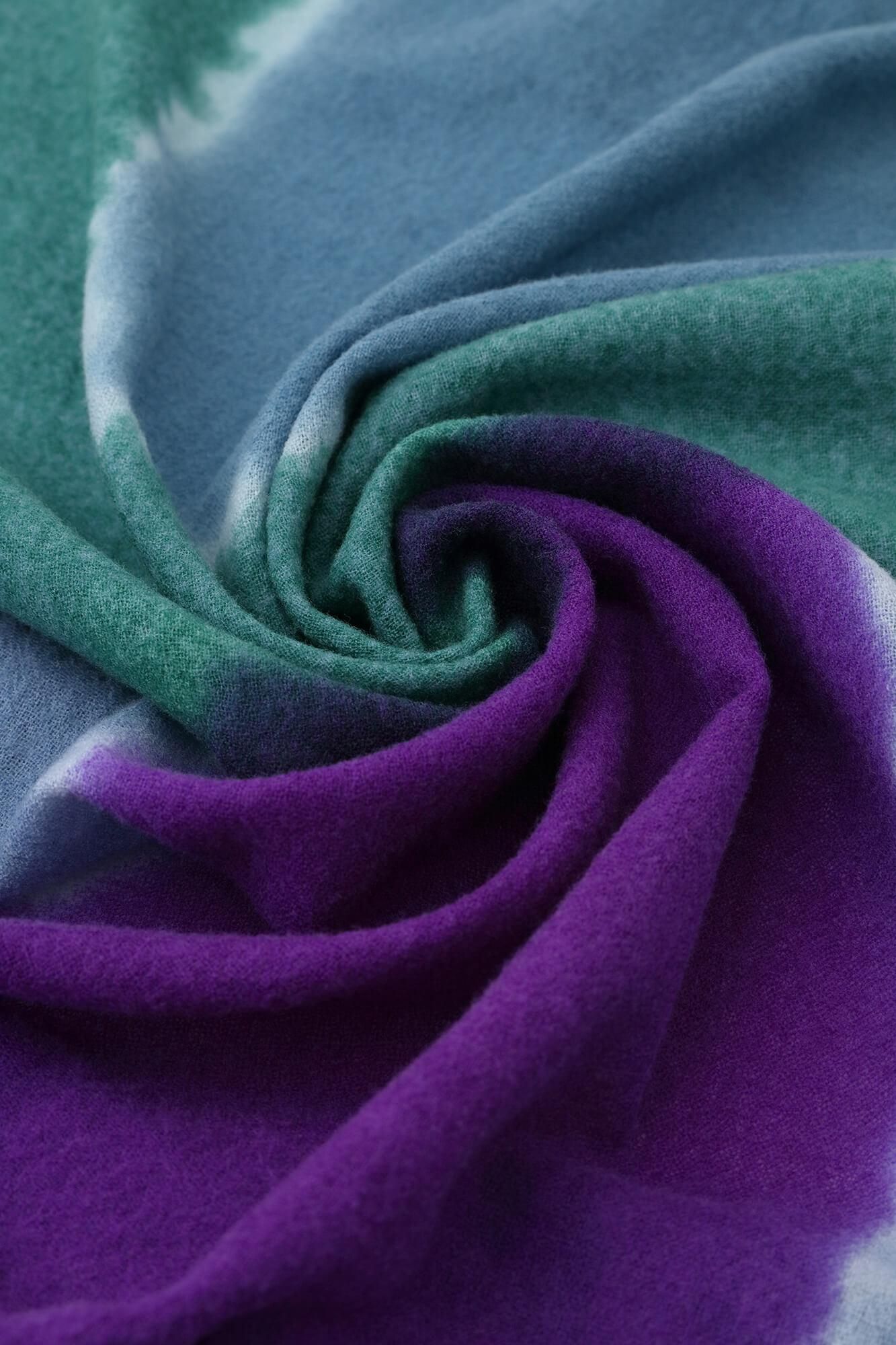 SOU・SOU×Hinata Hatae Scarf / Dark Grey×Stone Grey