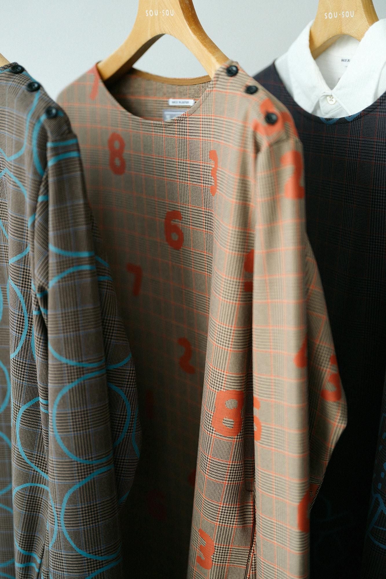 ソフトサーモ(R) 裏起毛チェック BIKEワンピース/SO-SU-U