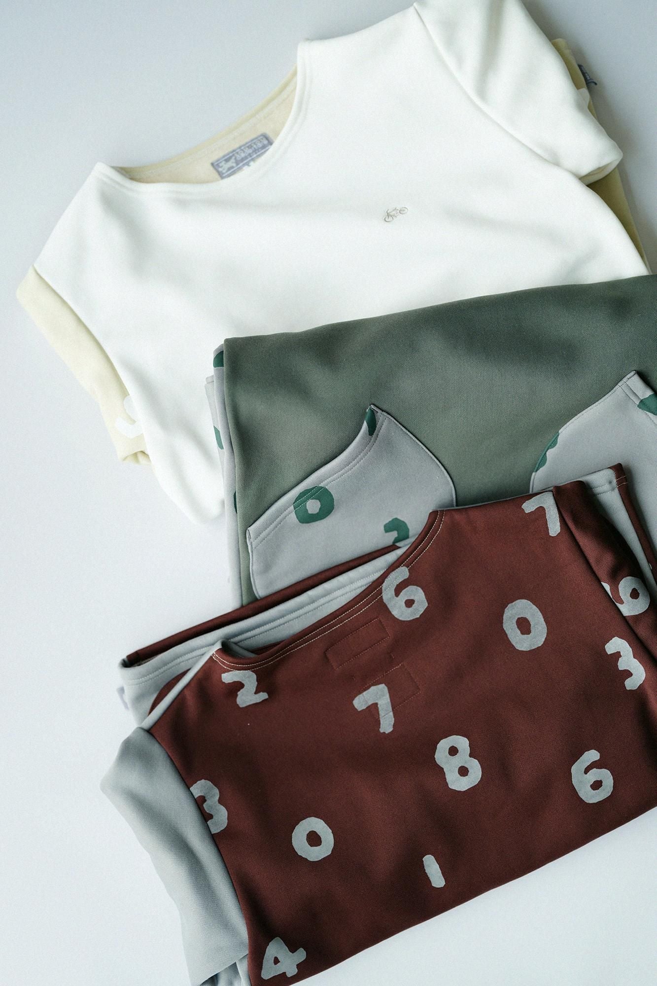 Bomber Heat (R) 船領上衣/灰色×SO-SU-U十數