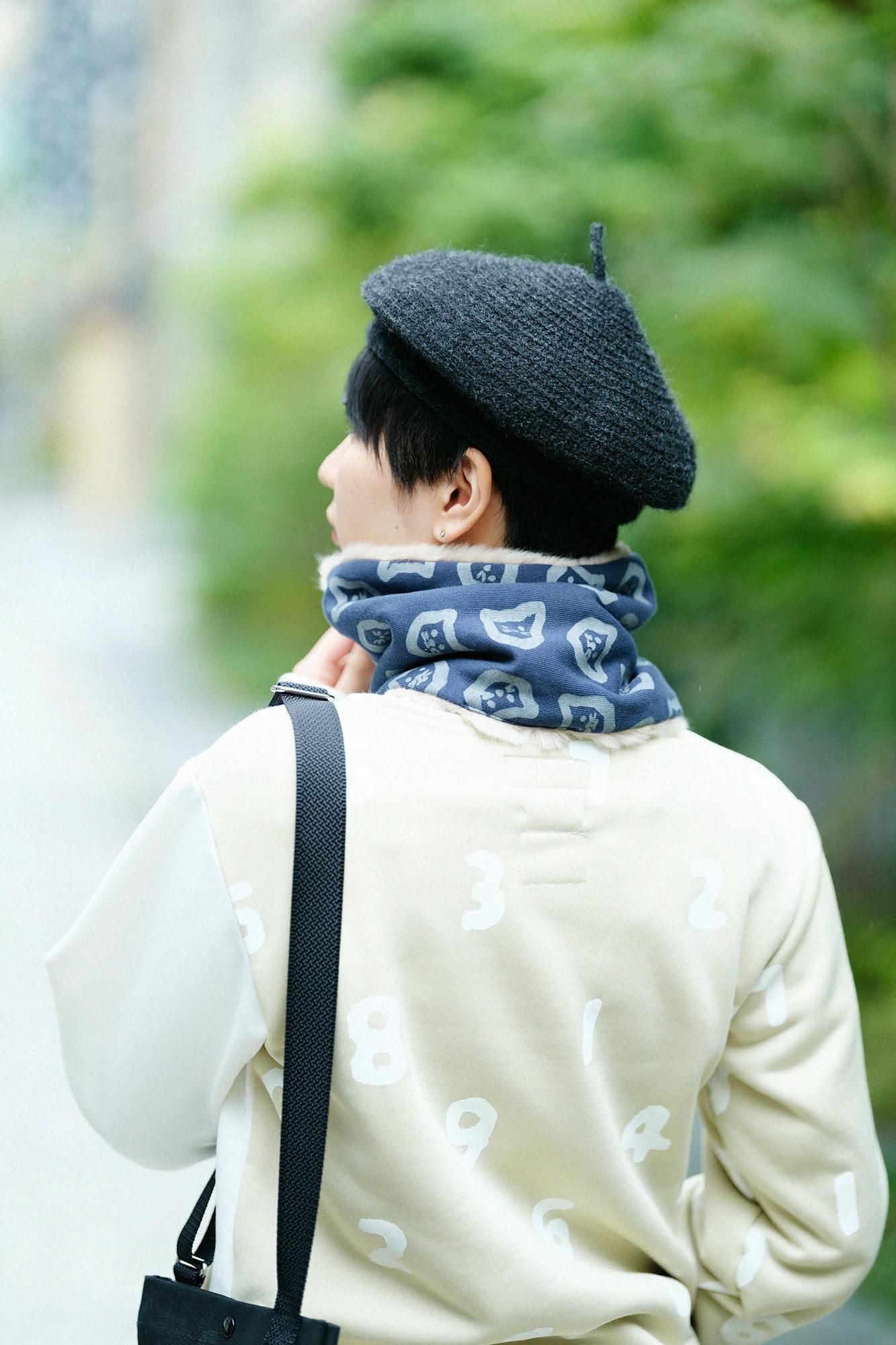 可逆的自行车脖子温暖/konnezu一遍又一遍地