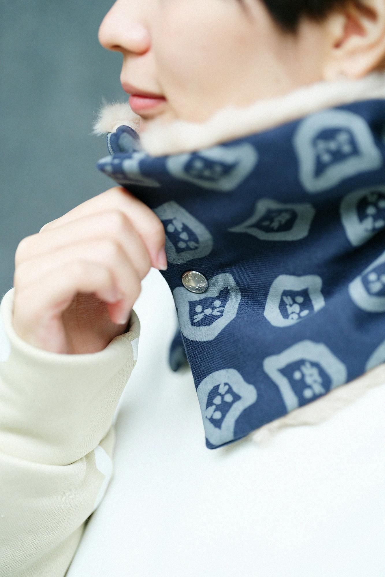 可逆的自行车脖子温暖/konnezu一遍又一遍地